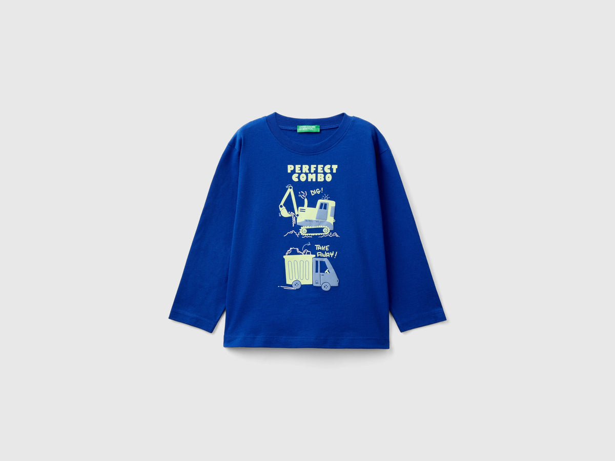 T-shirt com estampa em algodão orgânico - ucb_image_FS