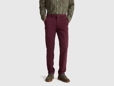 Chinos slim fit ameixa - ucb_image_F