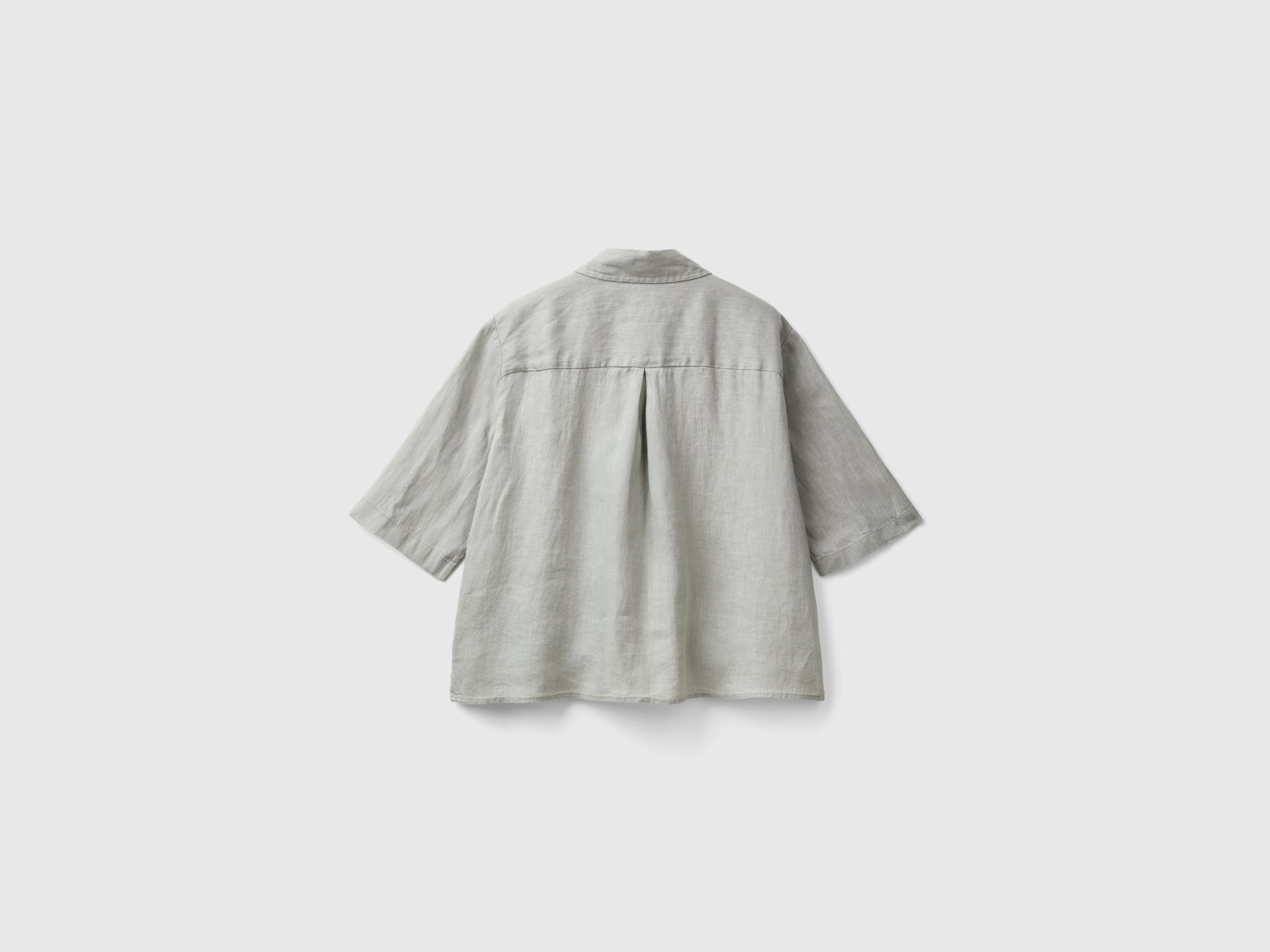 Camisa curta em puro linho - ucb_image_BS