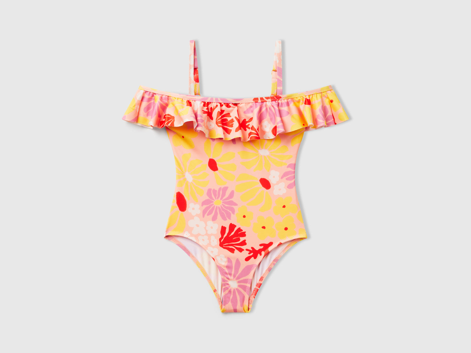 Fato de banho de peça única com estampado de flores - ucb_image_FS