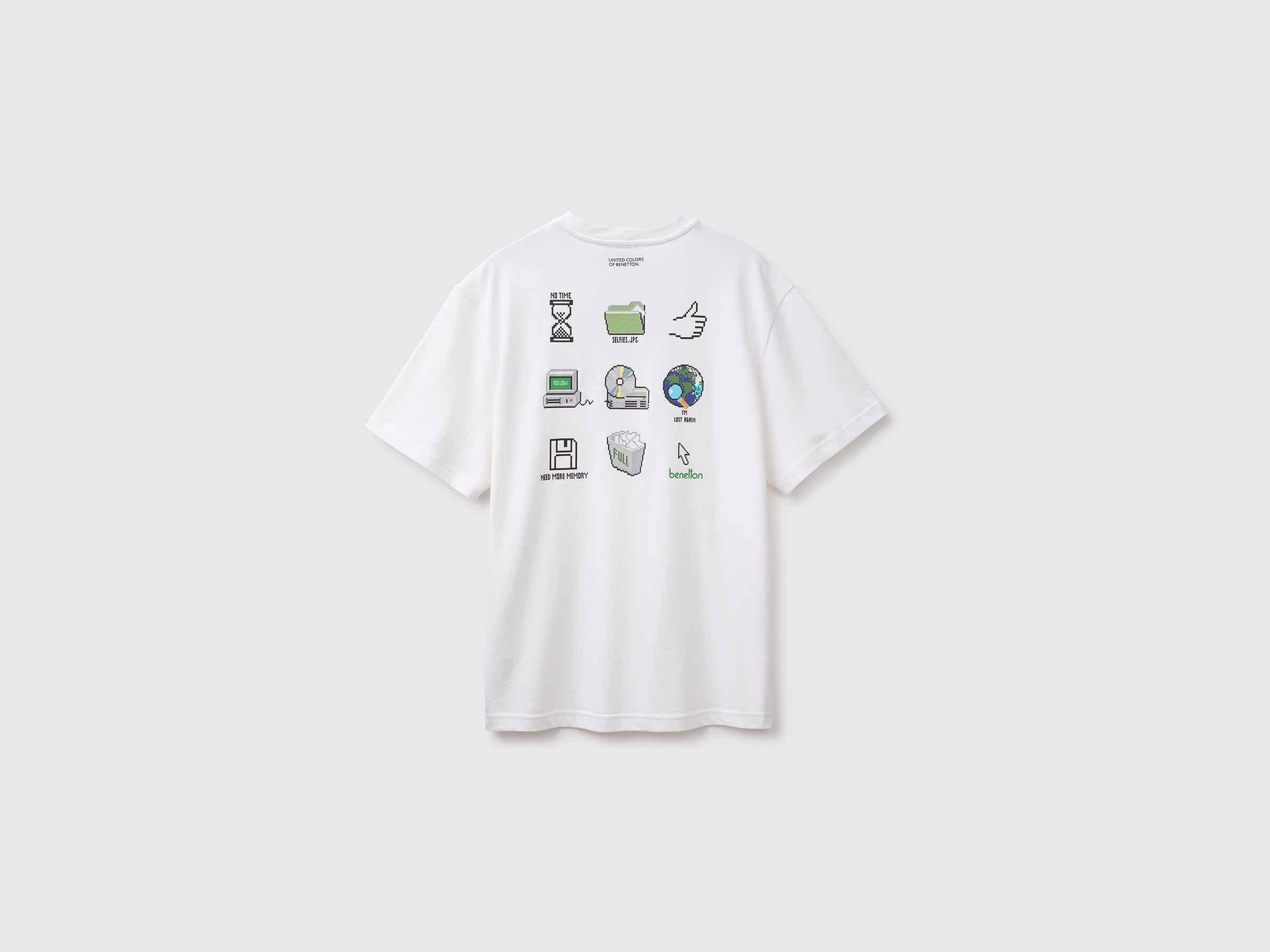 T-shirt relaxed fit com estampa - ucb_image_BS