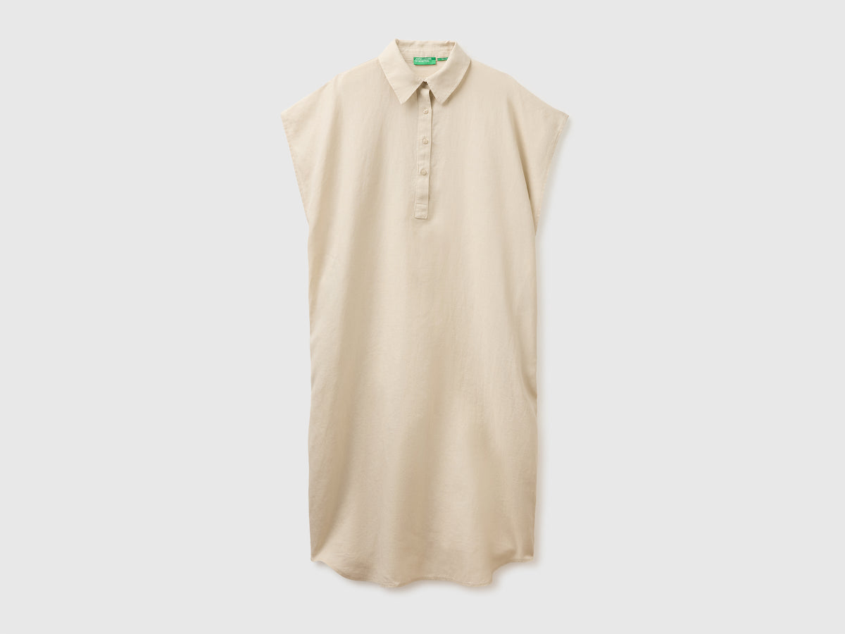 Pure linen midi dress - ucb_image_FS