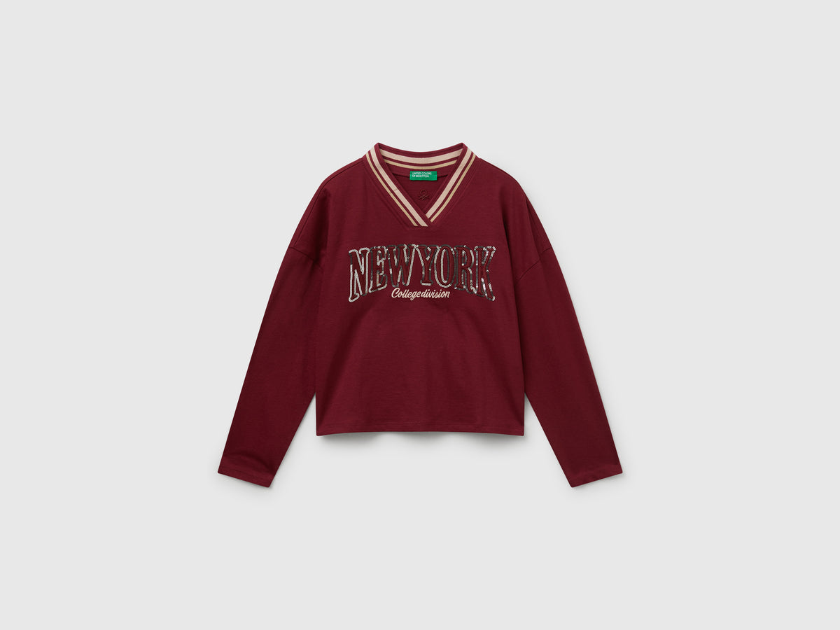 T-shirt com bordado lantejoulas - ucb_image_FS