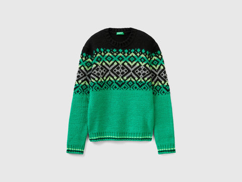 Camisola jacquard com detalhes fluorescentes - ucb_image_FS