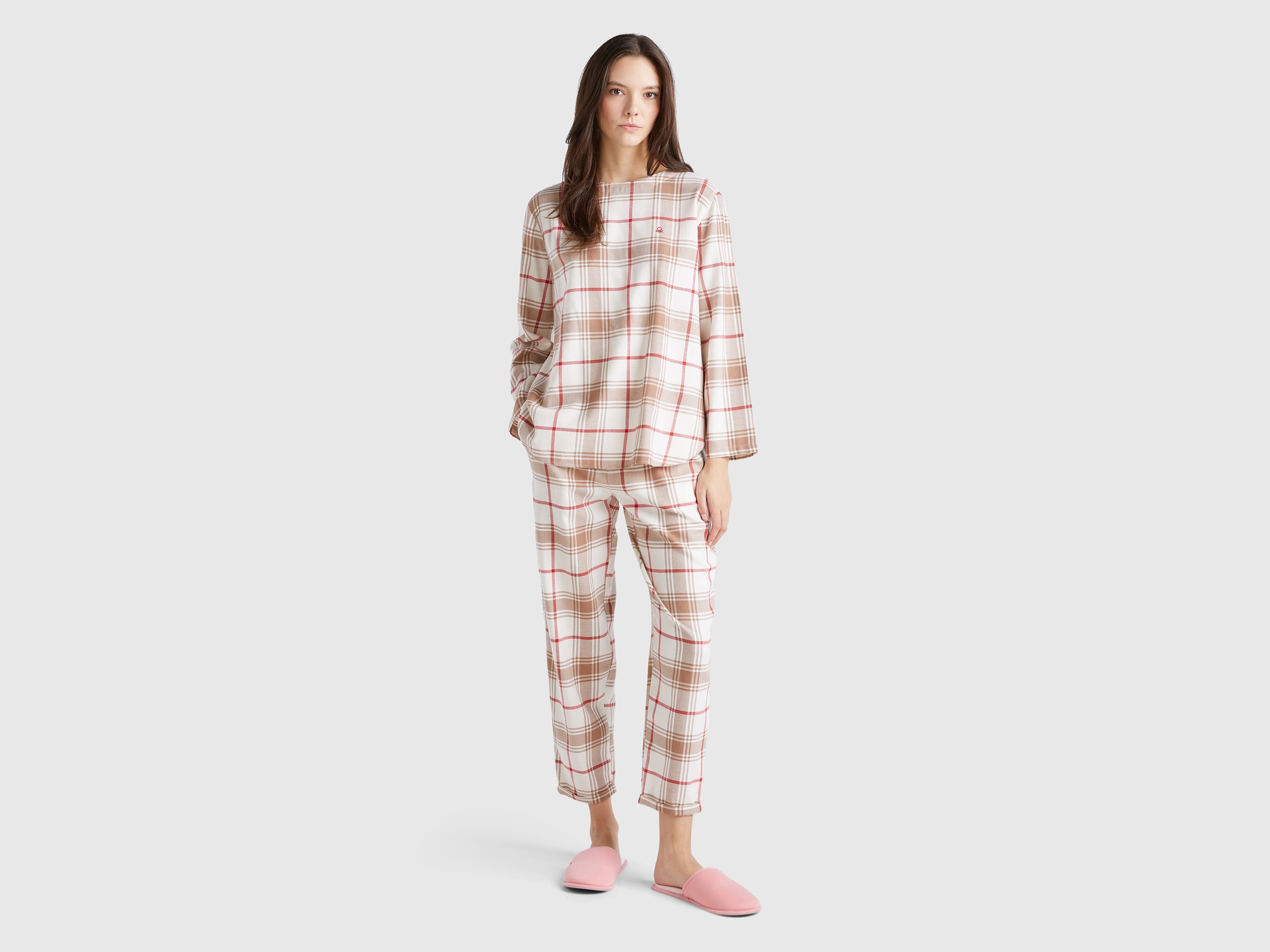 Calças tartan em flanela - ucb_image_FY