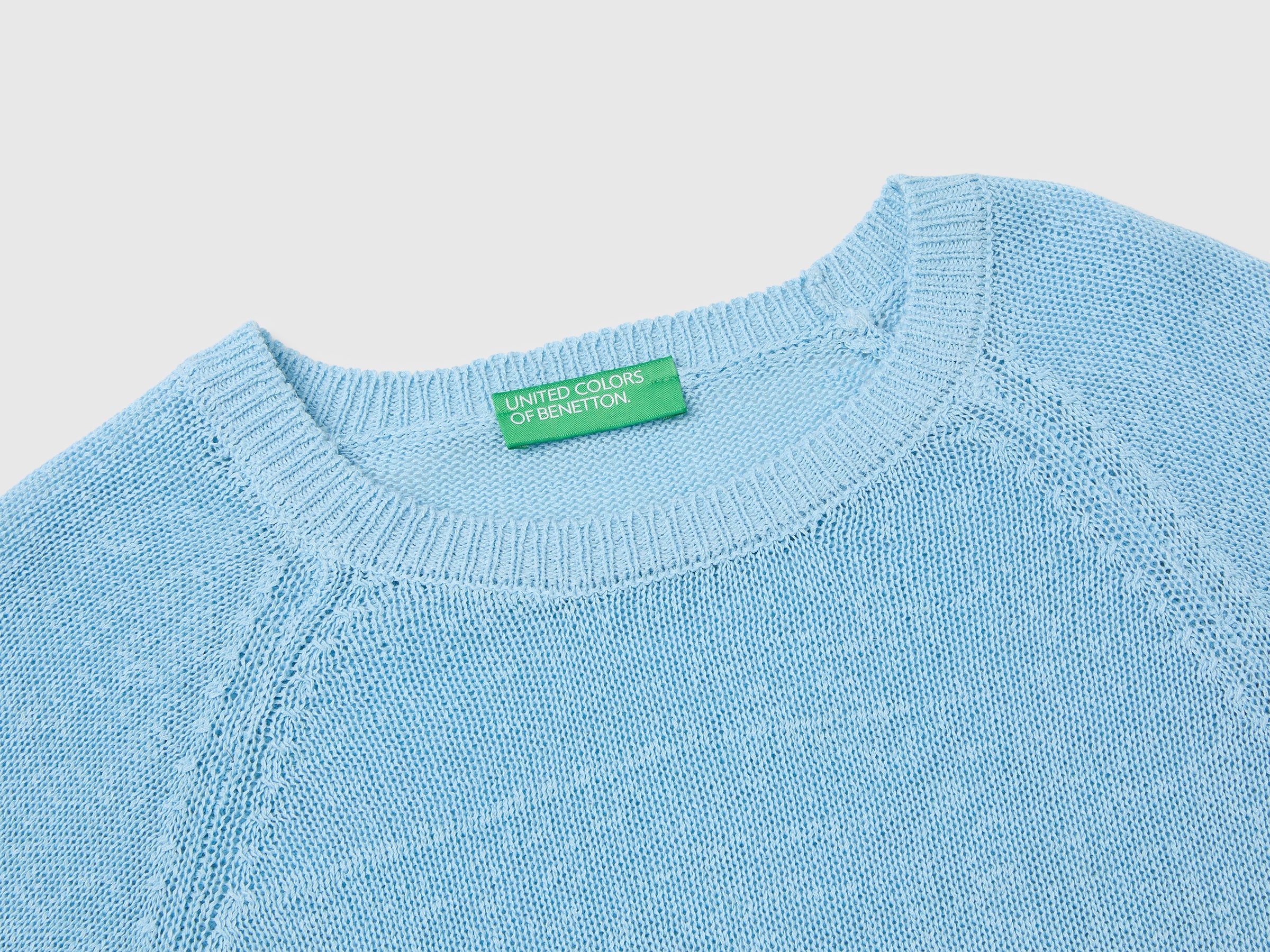 Oversized sweater in linen blend - ucb_image_DS1