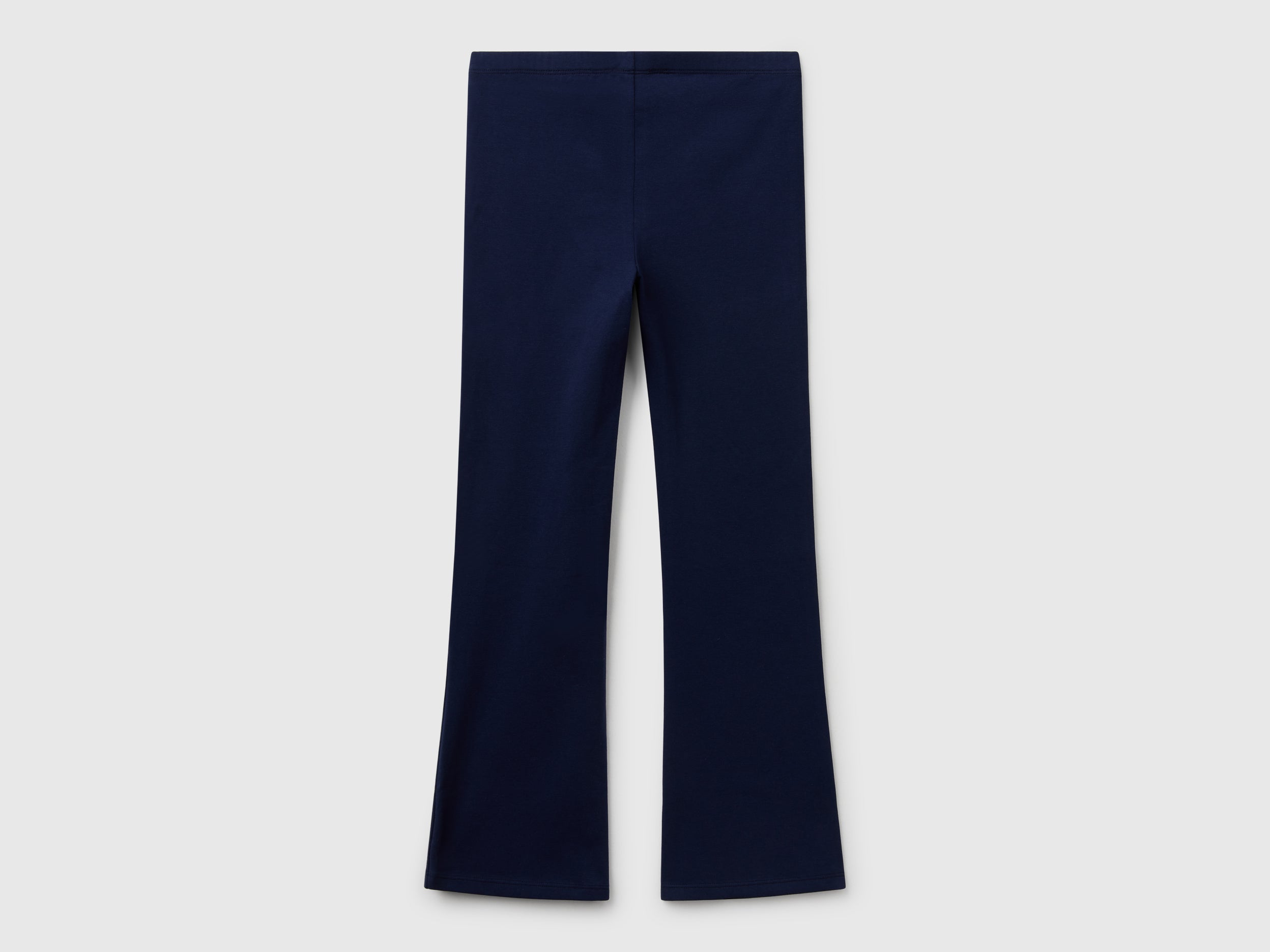 Leggings à boca-de-sino em algodão stretch - ucb_image_BS