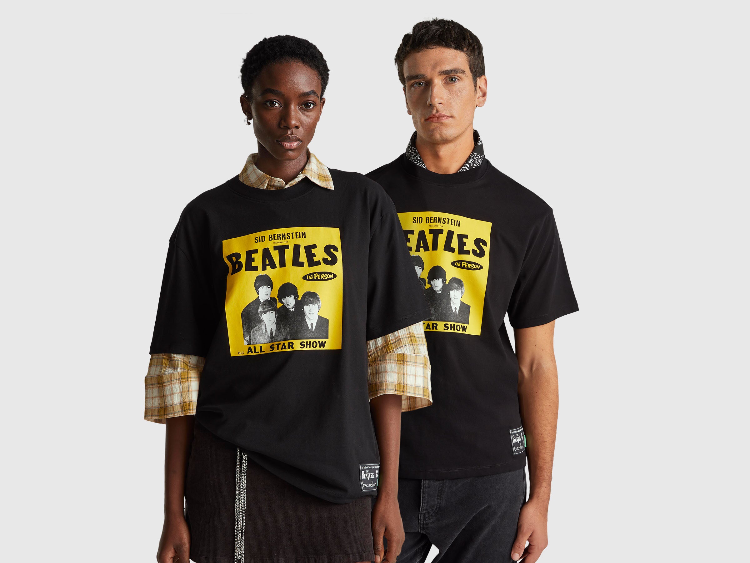 T-shirt "The Beatles” em algodão - ucb_image_DS1