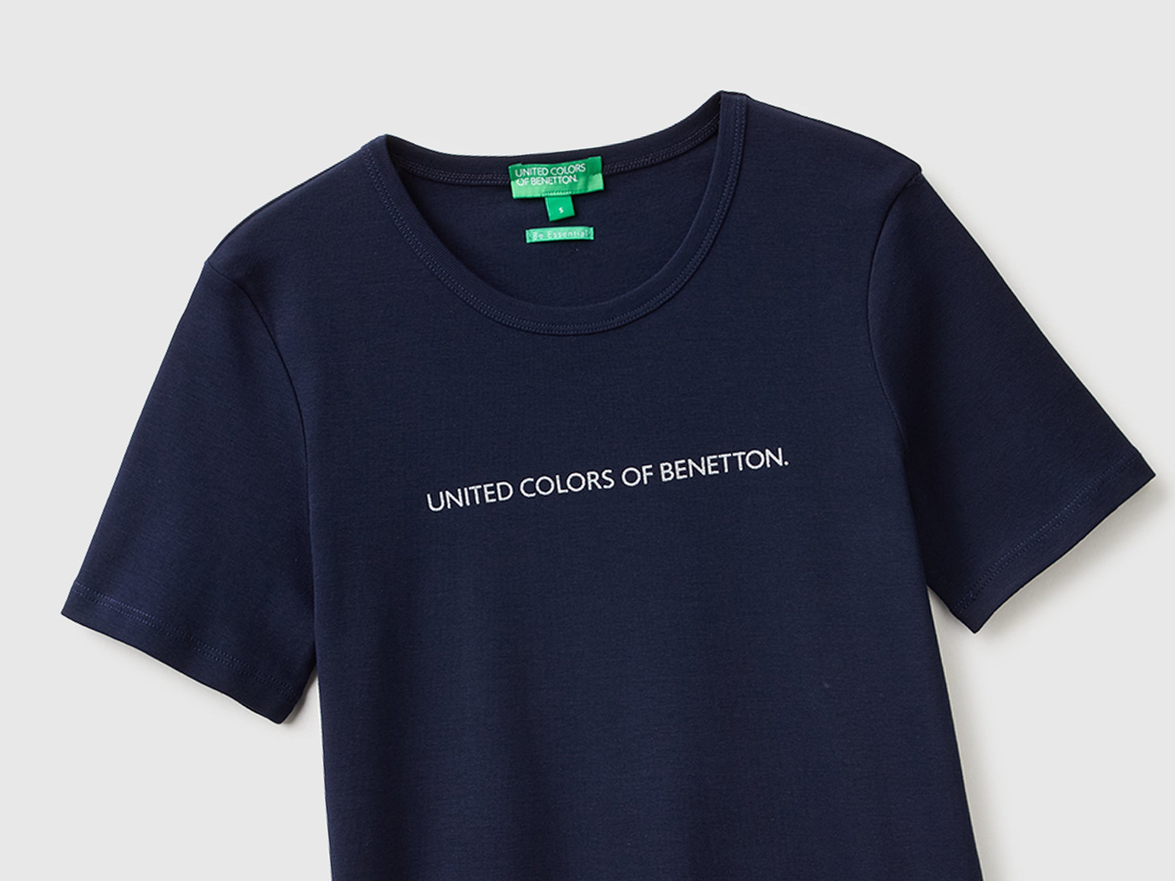 T-shirt de manga curta com logótipo glitter - ucb_image_FY