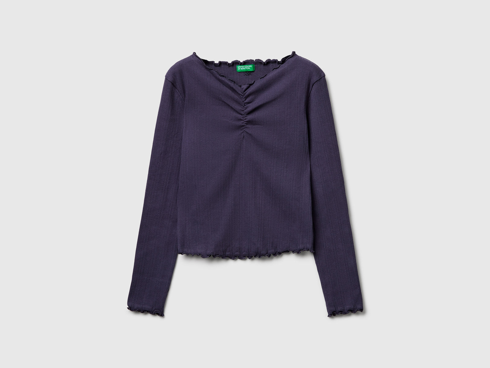 T-shirt com bordas onduladas - ucb_image_FS