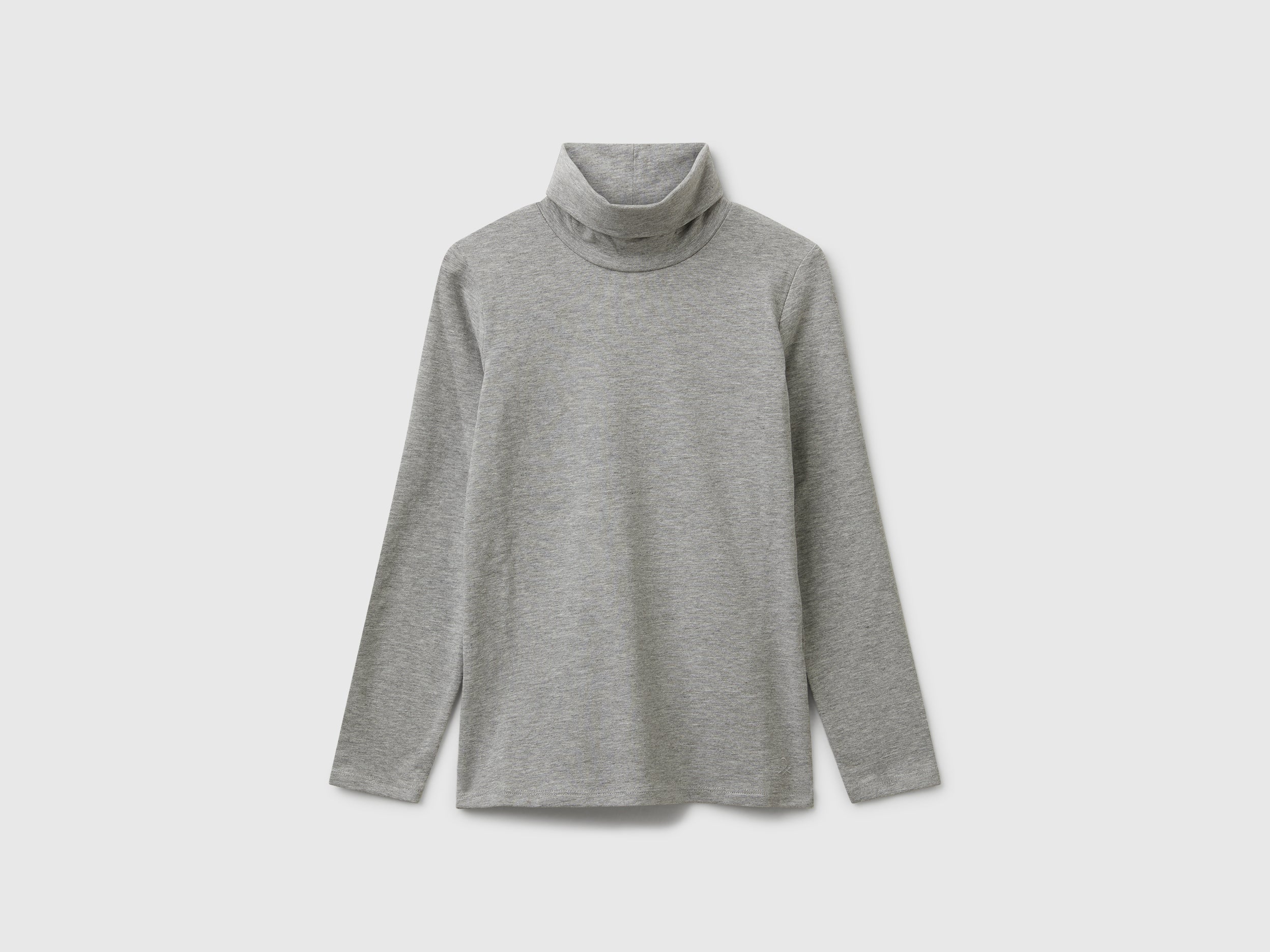 T-shirt stretch com gola alta - ucb_image_FS