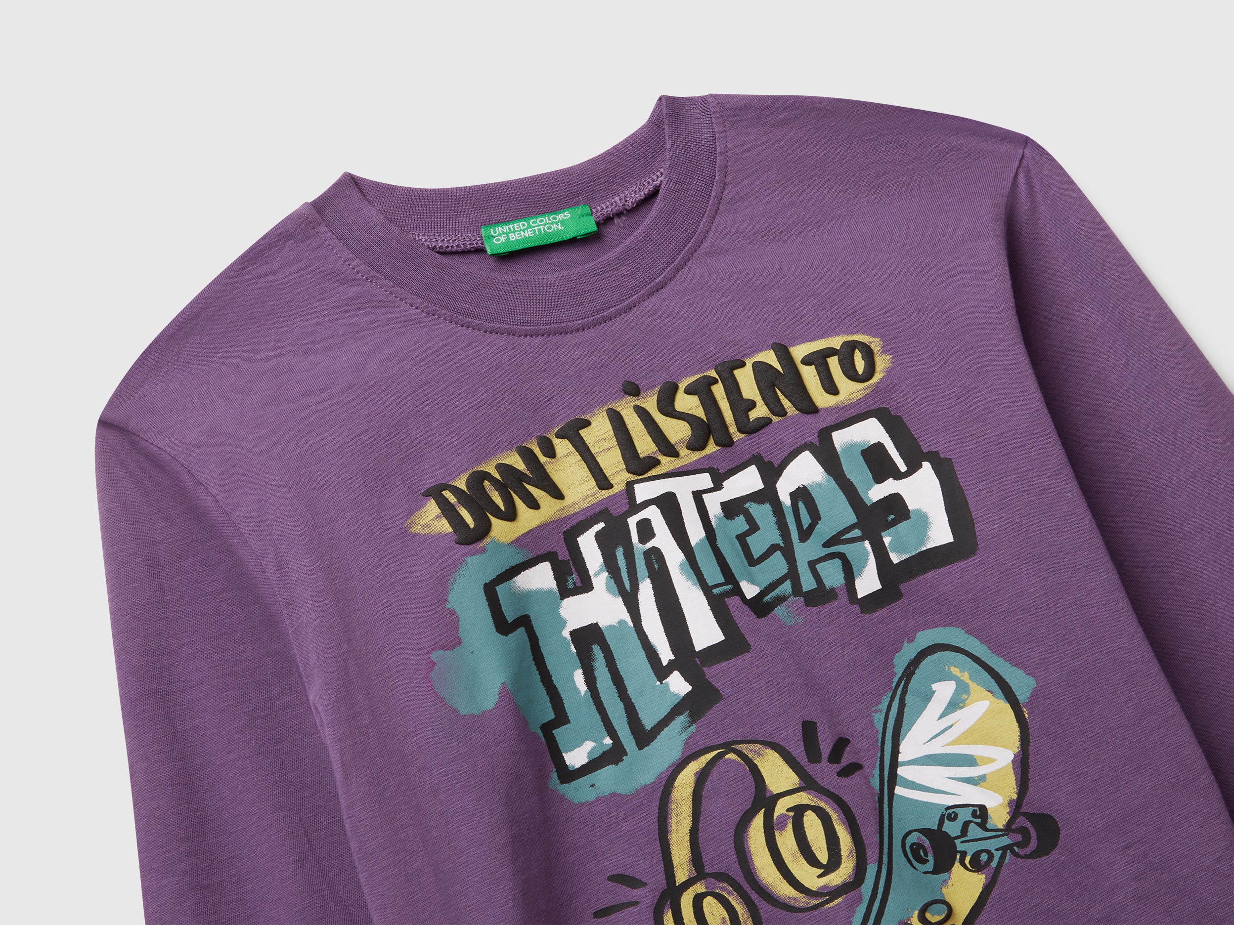 T-shirt de manga comprida com estampa - ucb_image_DS1