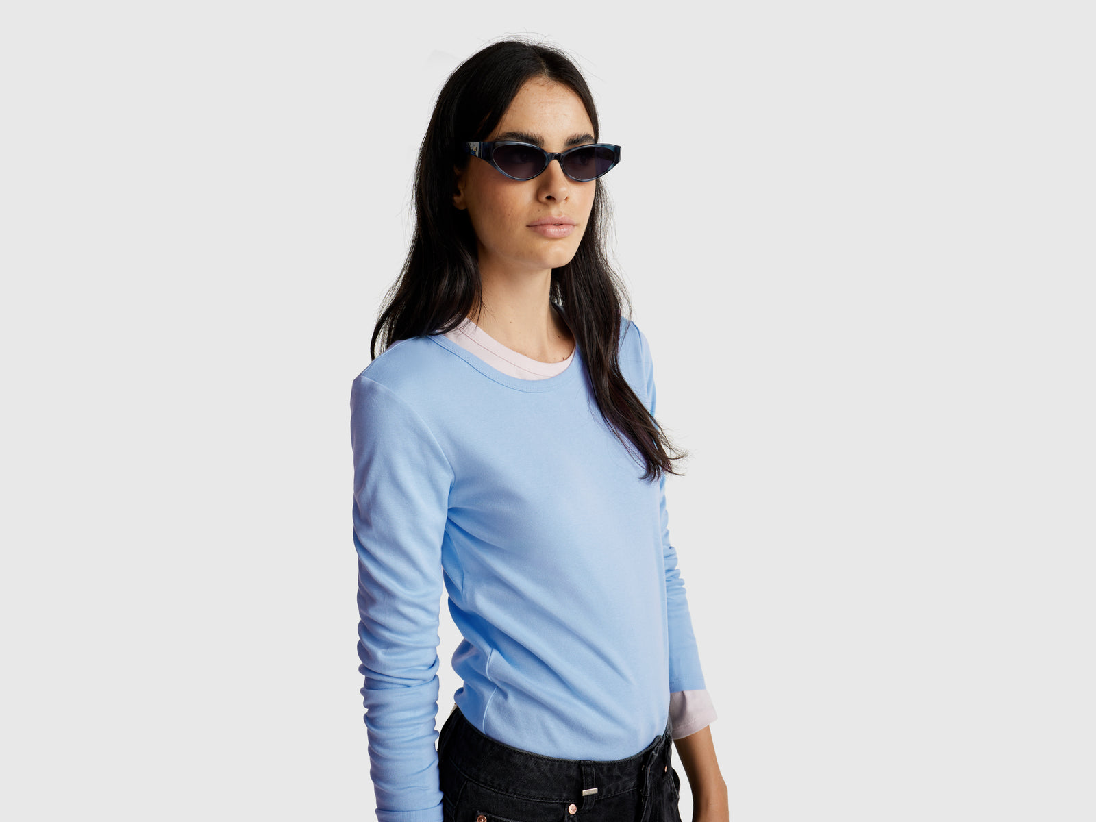 T-shirt de manga comprida 100% algodão - ucb_image_F