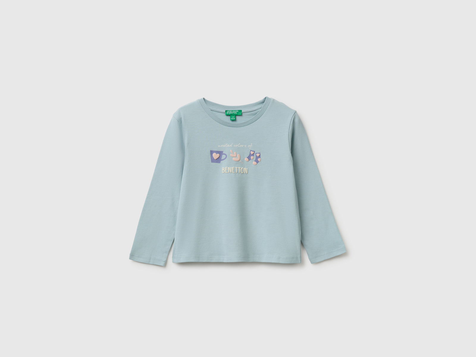 T-shirt com estampa efeito de relevo - ucb_image_FS