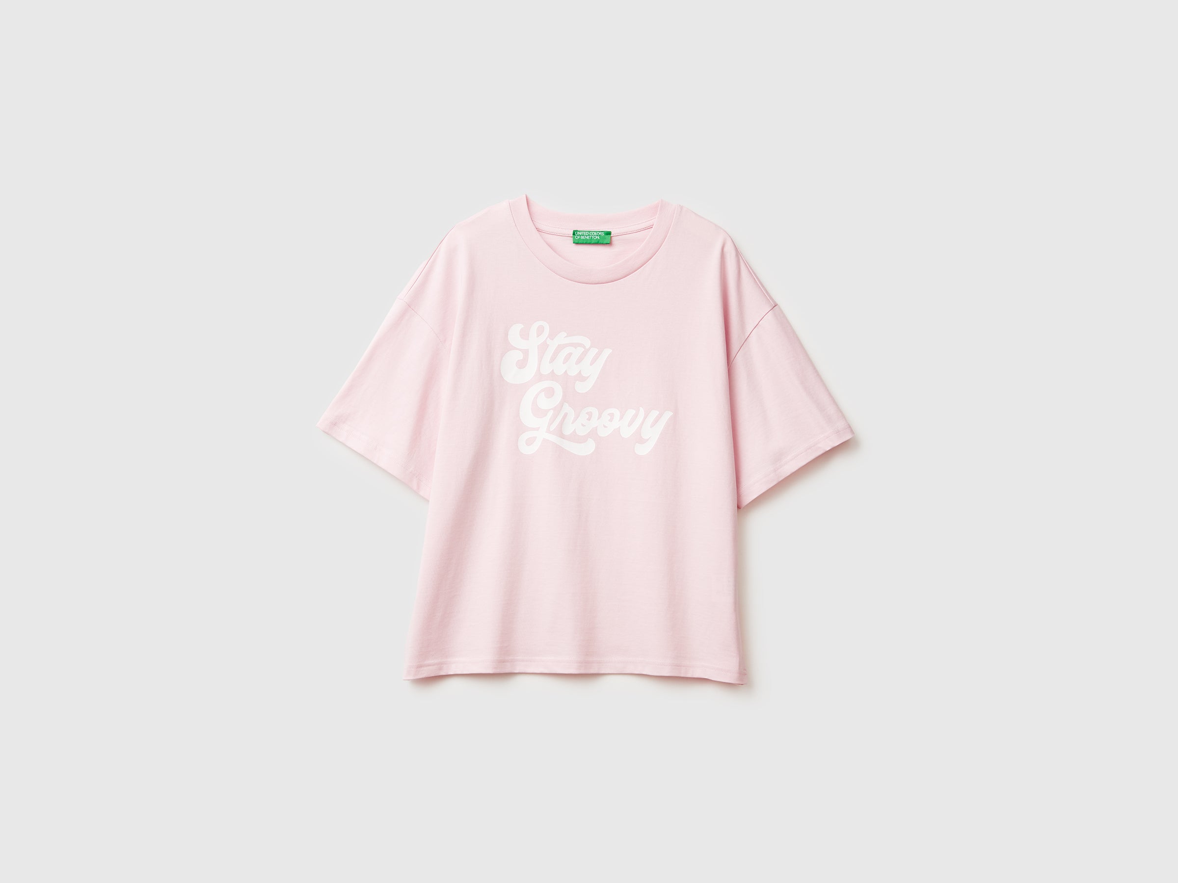 T-shirt com estampa slogan - ucb_image_FS