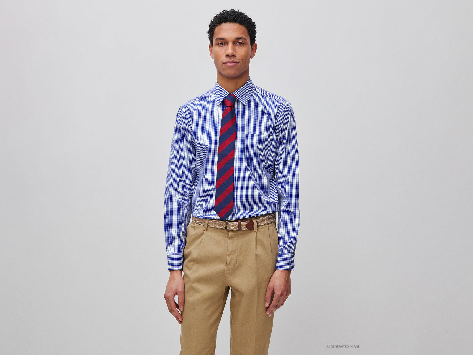 Camisa com bolso pequeno slim fit - ucb_image_F