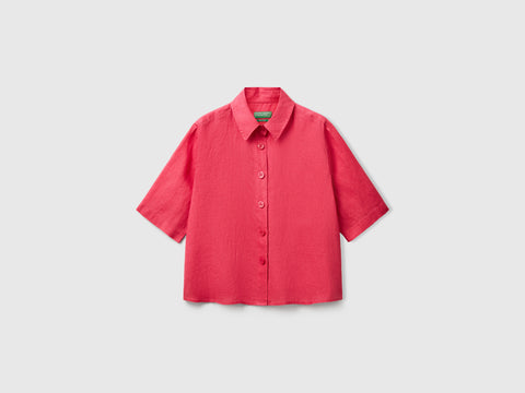 Camisa curta em puro linho - ucb_image_FS