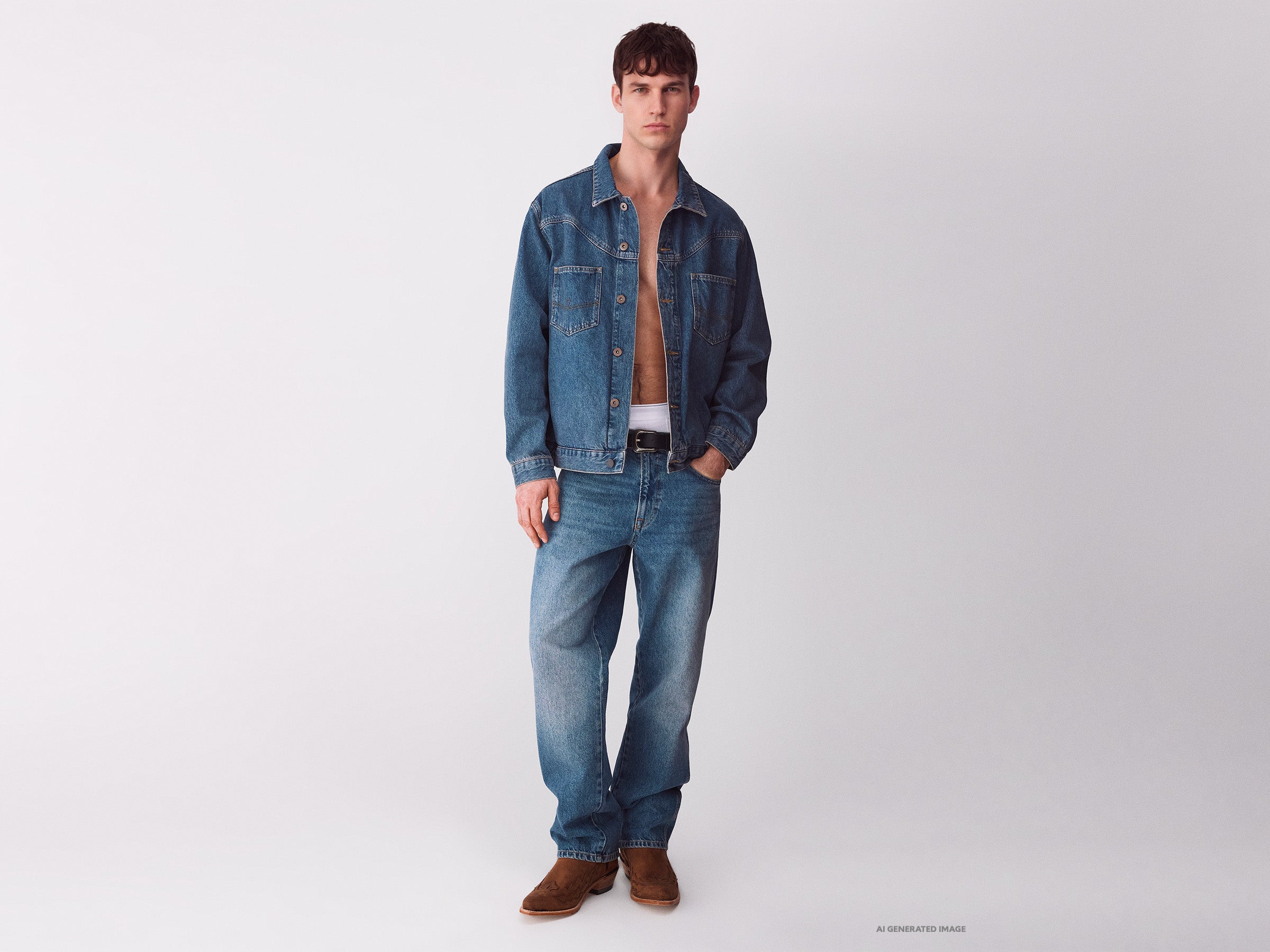 Blusão em denim vintage - ucb_image_FY