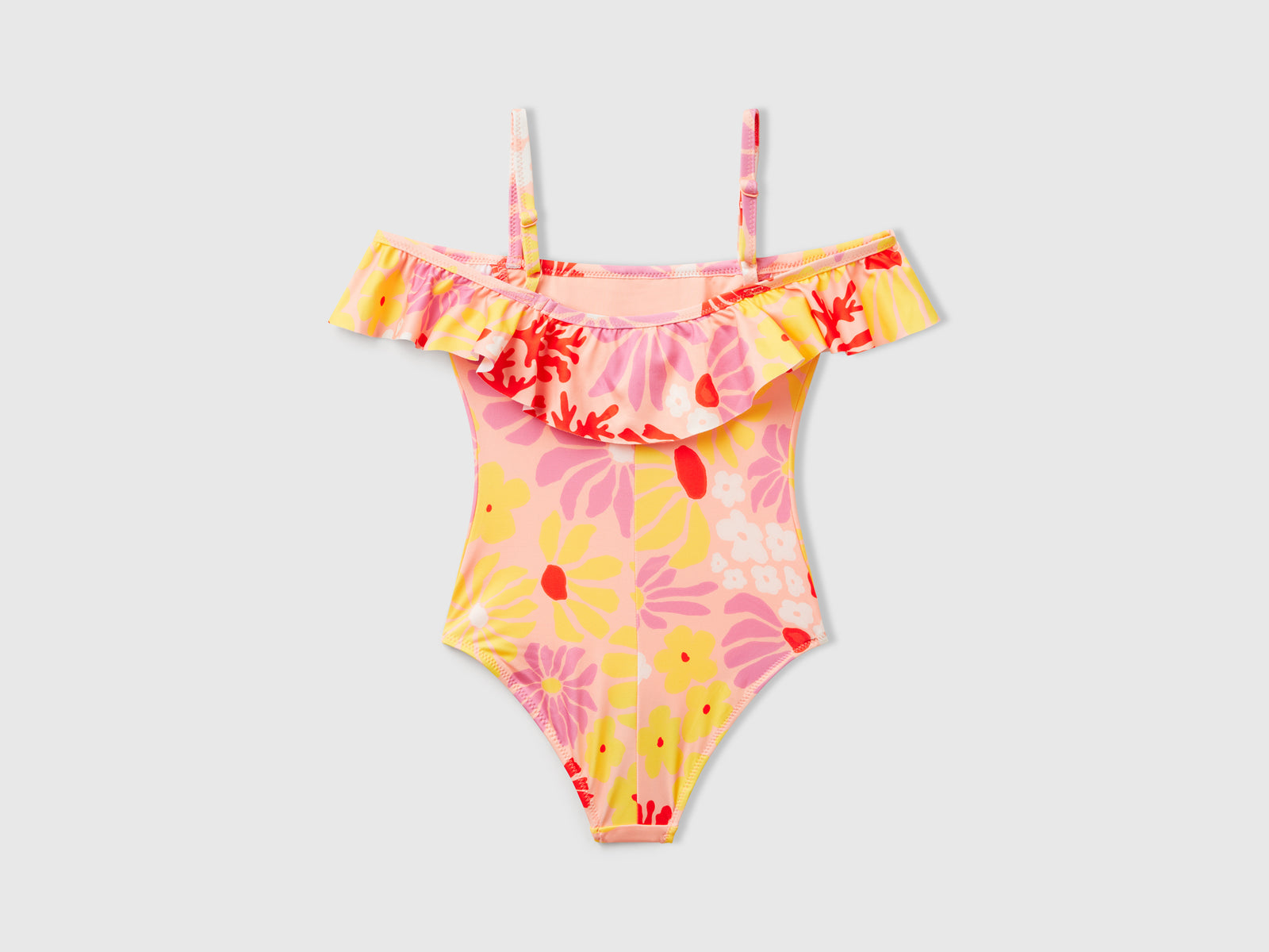 Fato de banho de peça única com estampado de flores - ucb_image_BS