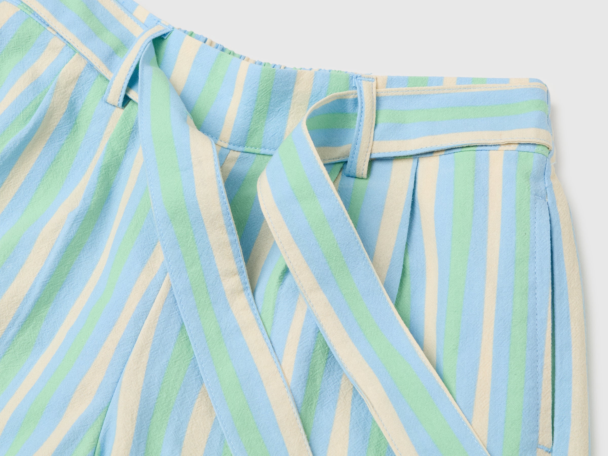 Striped shorts with sash - ucb_image_DS1