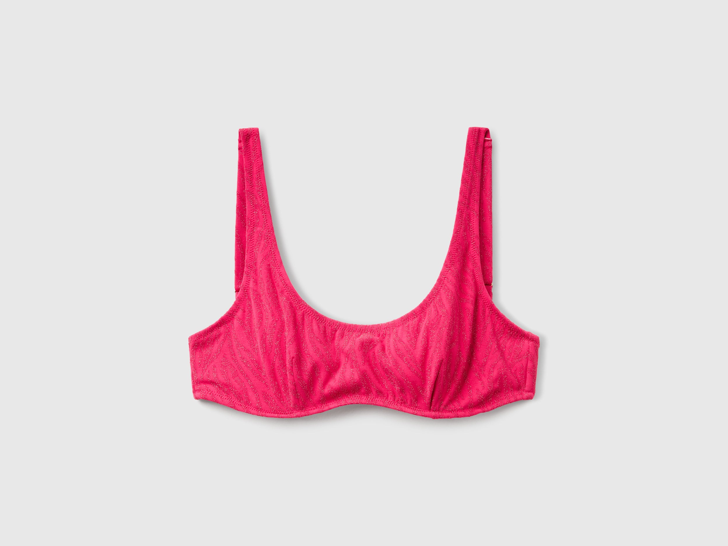 Brassiere de biquíni animalier com lurex - ucb_image_FS