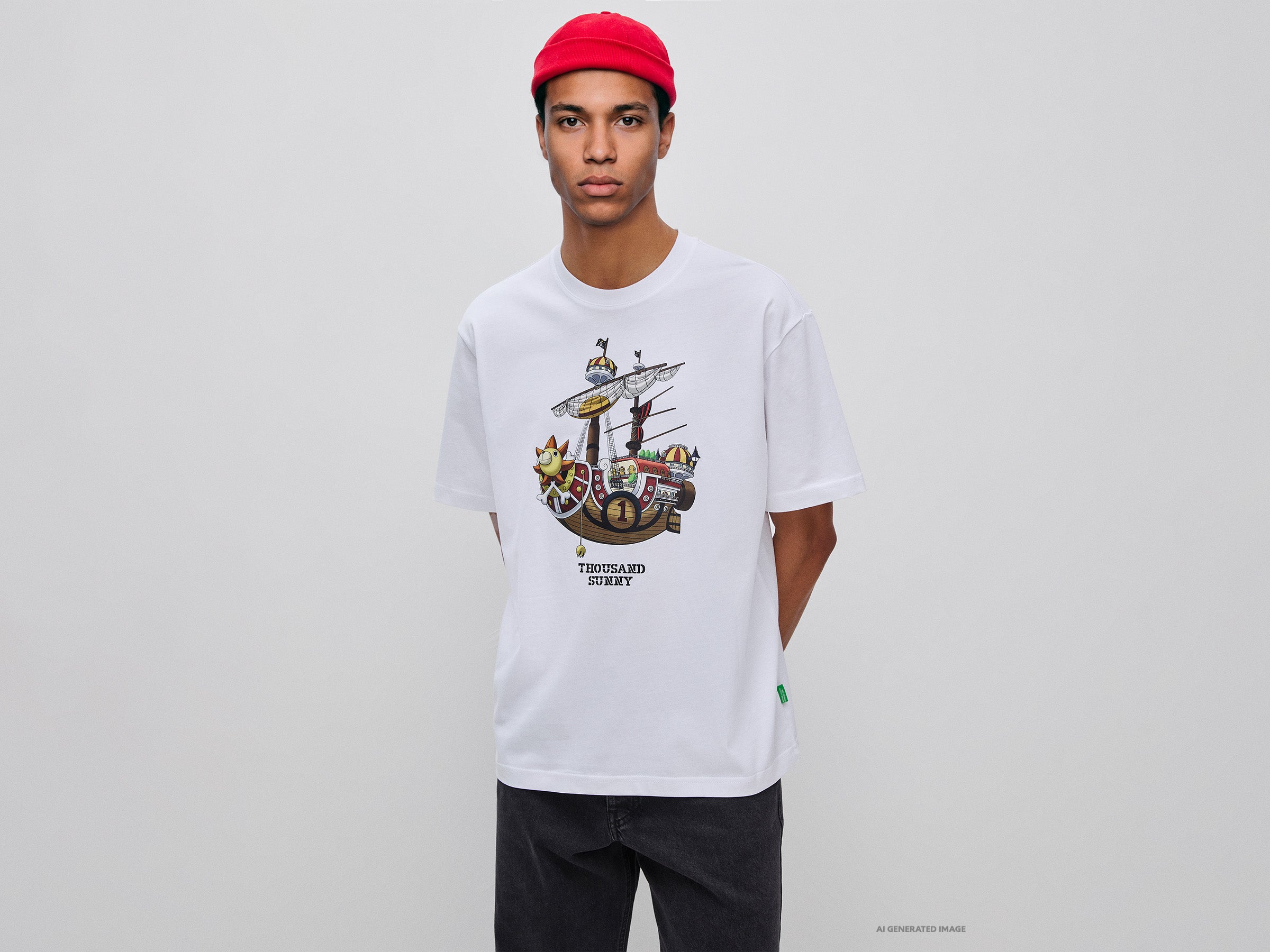T-shirt com estampa One Piece - ucb_image_F
