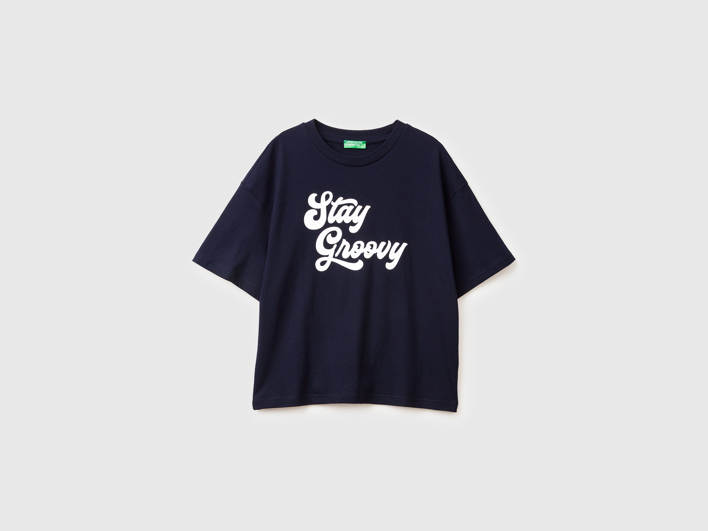 T-shirt com estampa slogan - ucb_image_FS