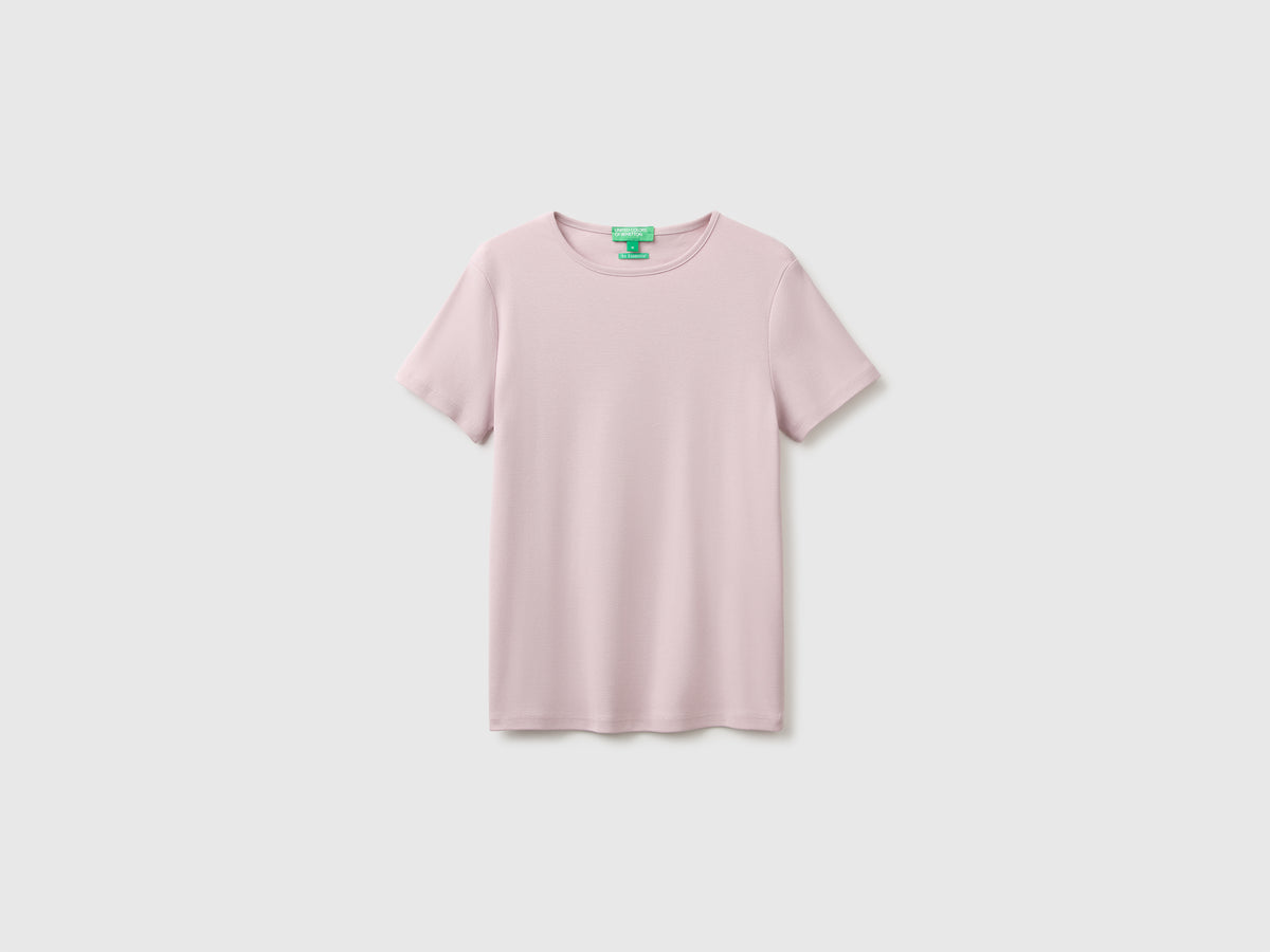 T-shirt de gola redonda slim fit - ucb_image_FS