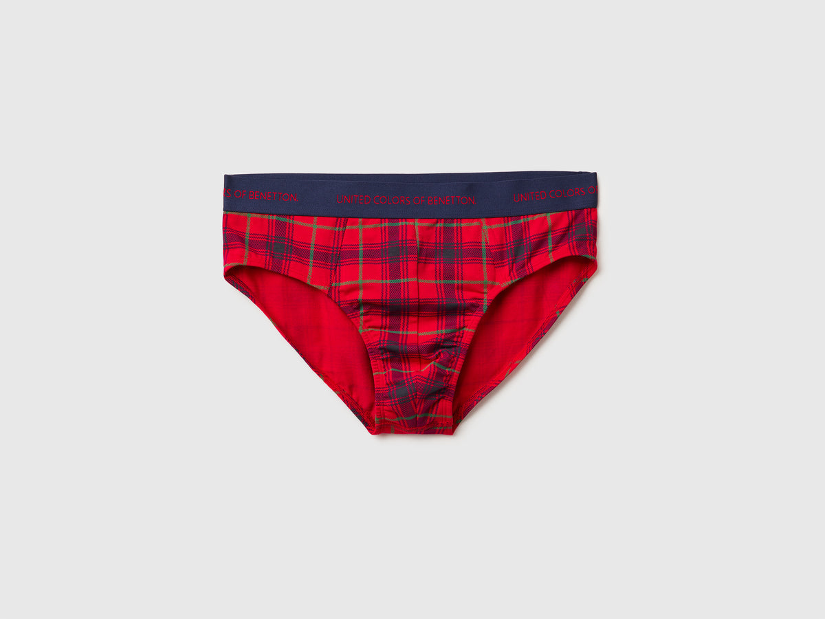 Slip tartan vermelho e azul - ucb_image_FS