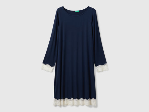 Camisa de noite fluida com renda - ucb_image_FS