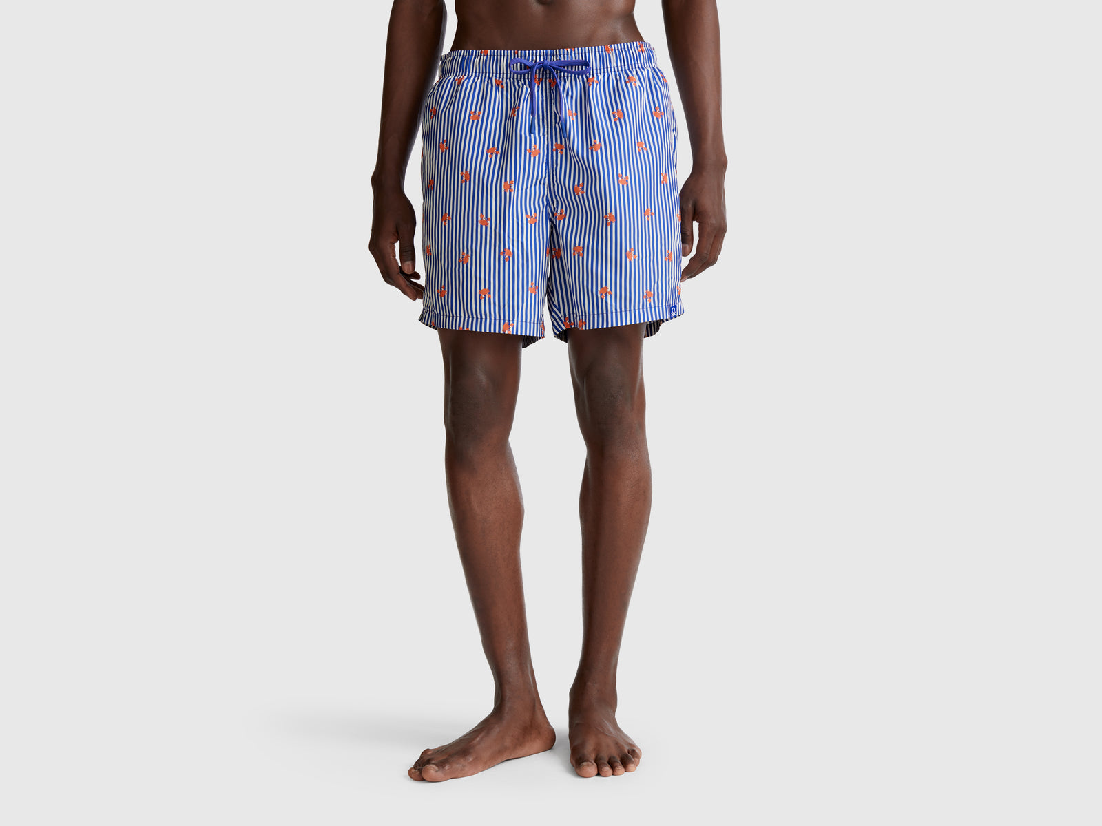 Shorts de natação em nylon estampado - ucb_image_F