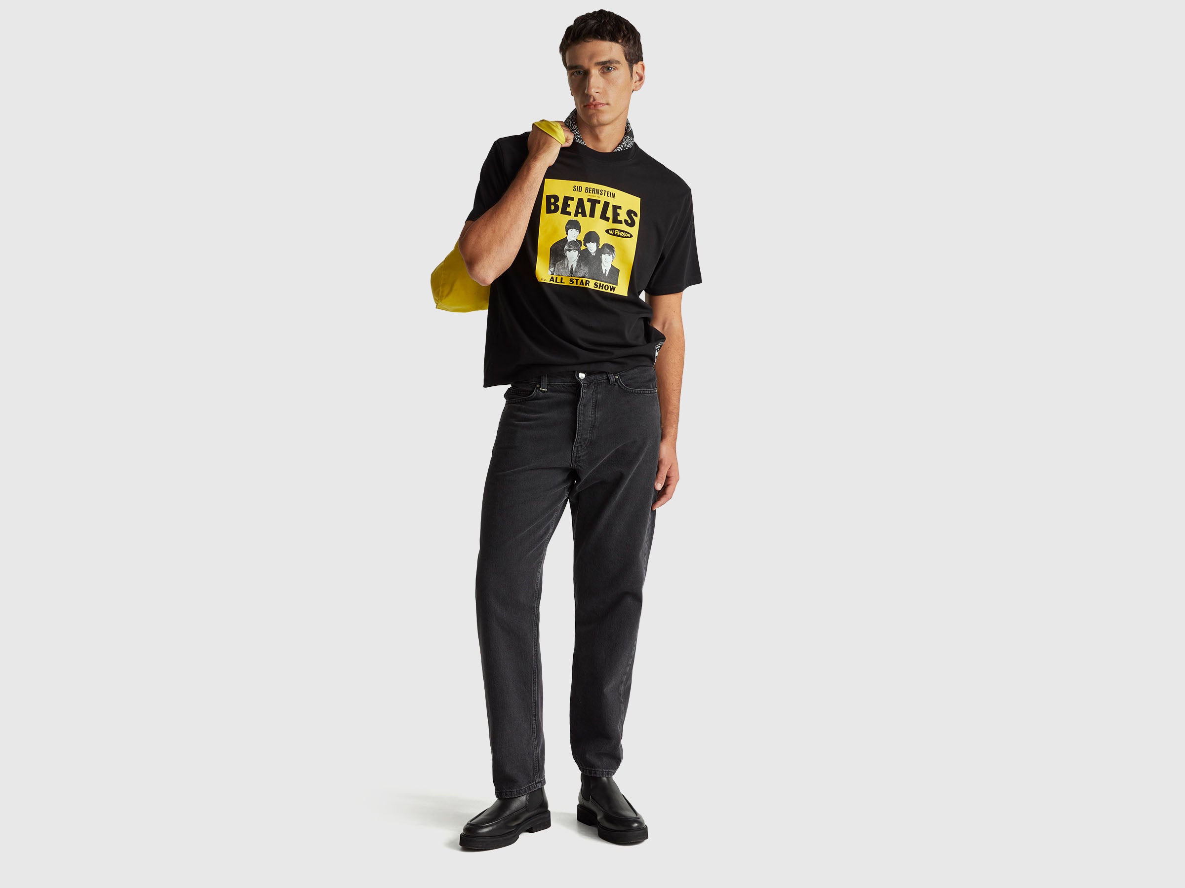 T-shirt "The Beatles” em algodão - ucb_image_FY