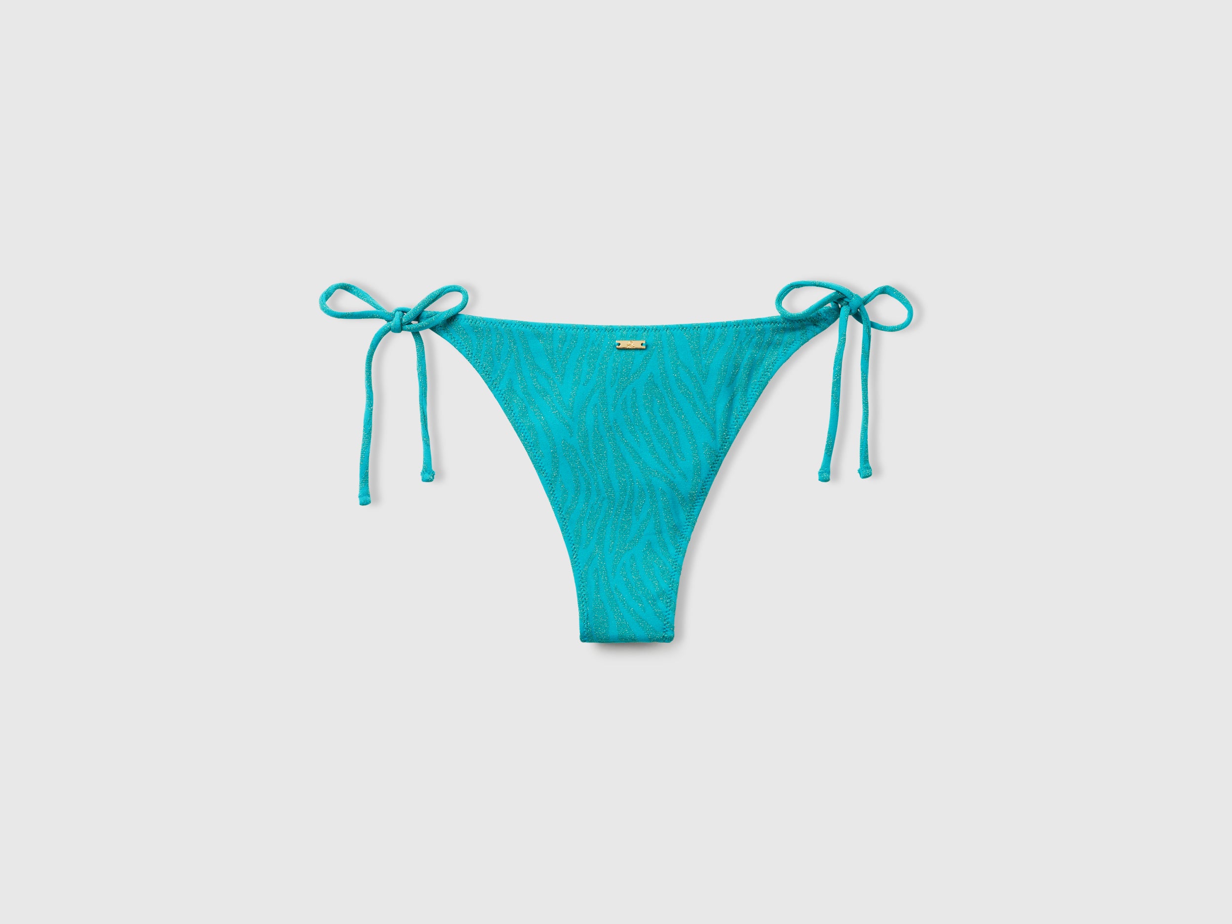 Slip de biquíni animalier com lurex - ucb_image_BS