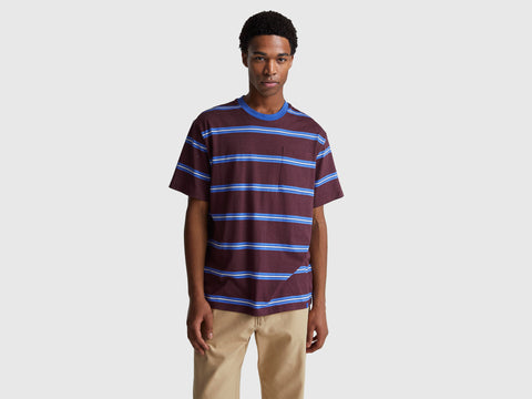 T-shirt às riscas em algodão puro - ucb_image_F