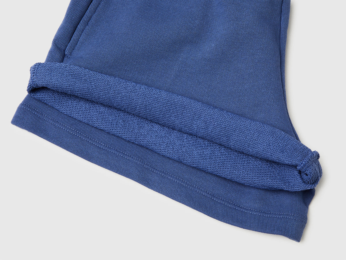 Shorts em felpo com cordão de ajuste - ucb_image_FY