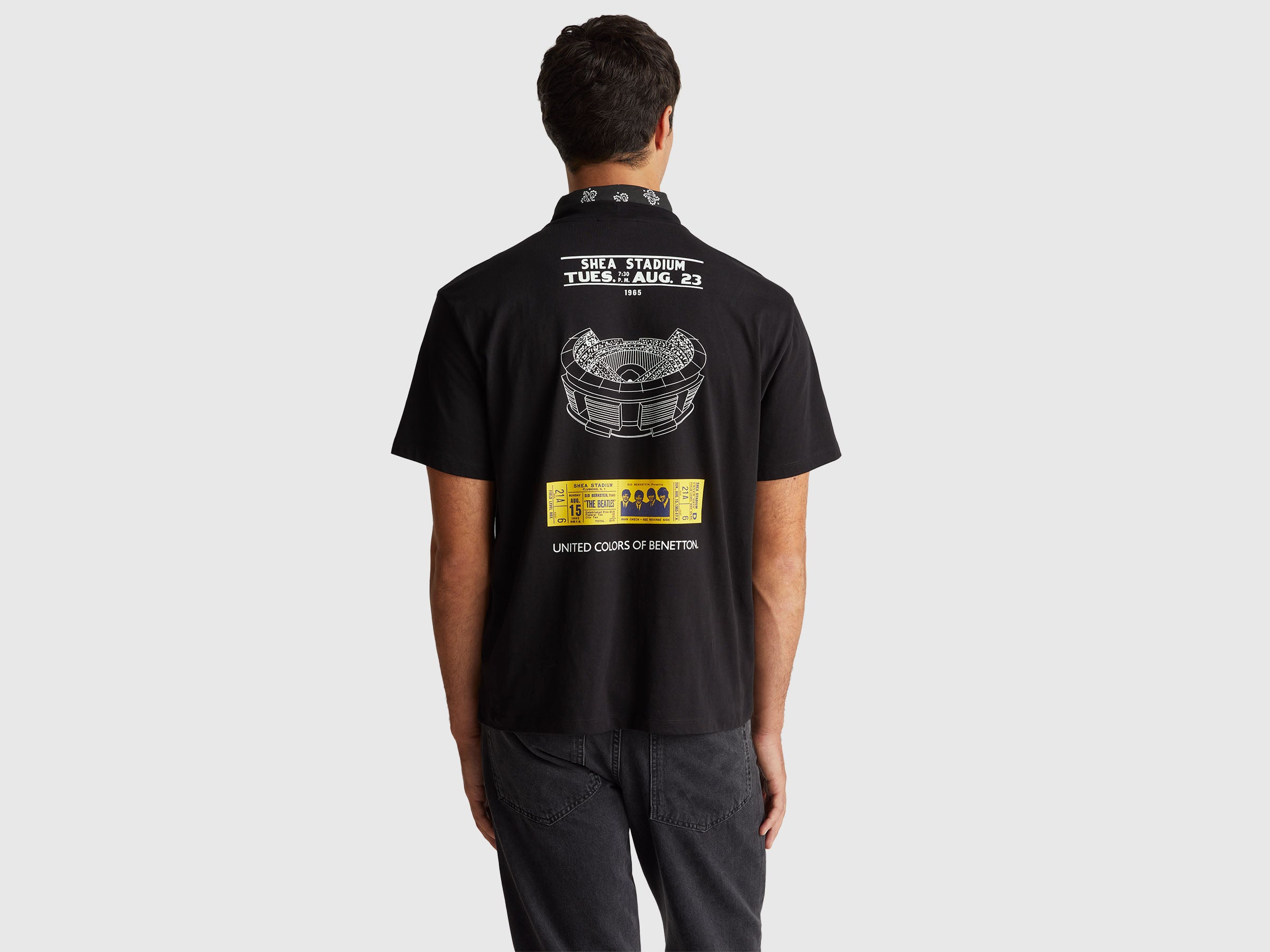 T-shirt "The Beatles” em algodão - ucb_image_F