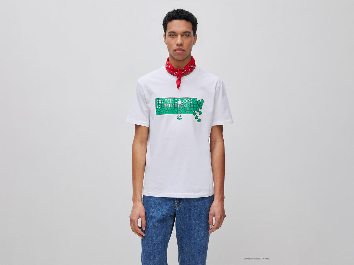 T-shirt em algodão com logótipo - ucb_image_F