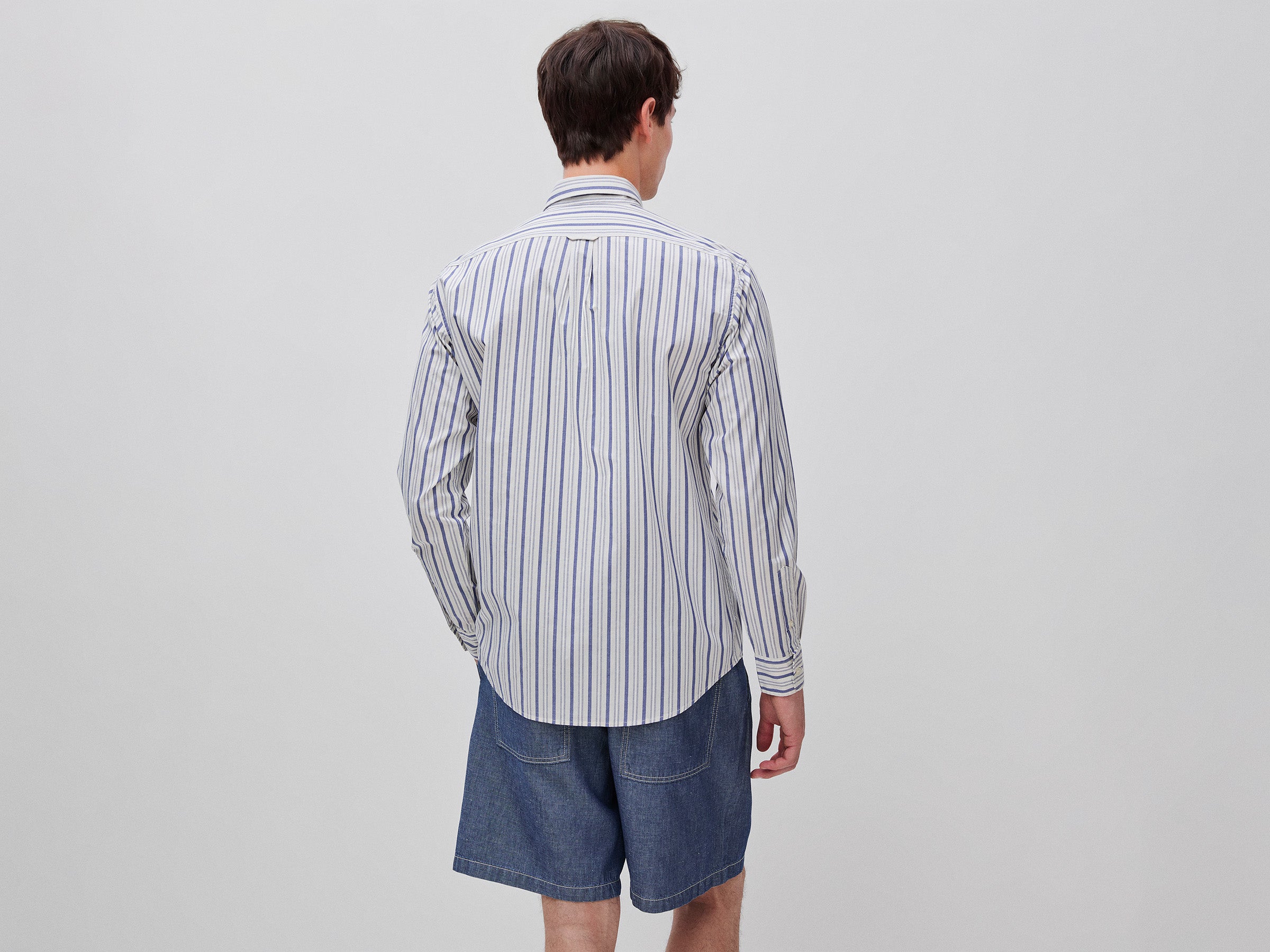 Camisa button down às riscas - ucb_image_B