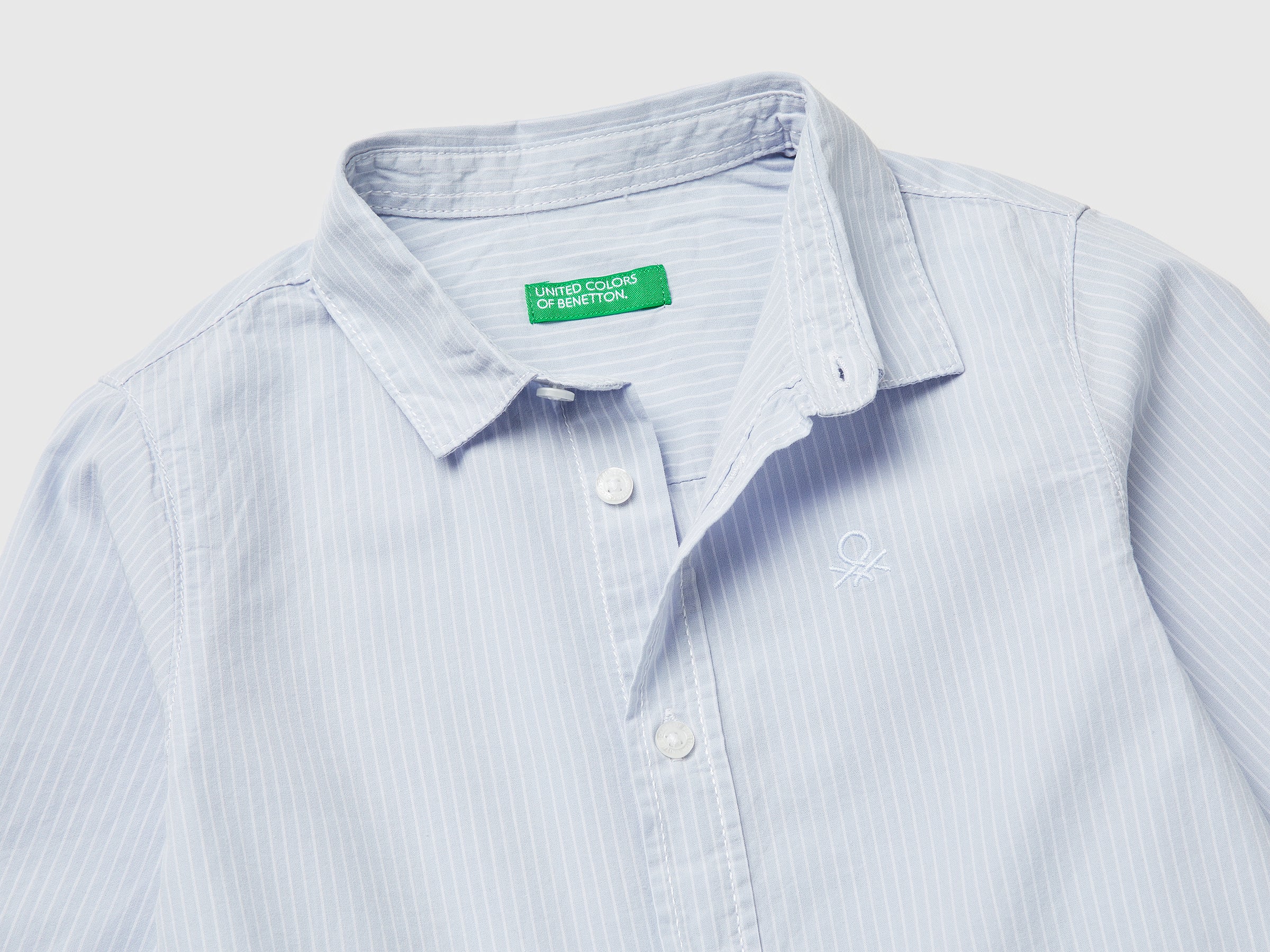 Camisa às riscas em algodão puro - ucb_image_DS1