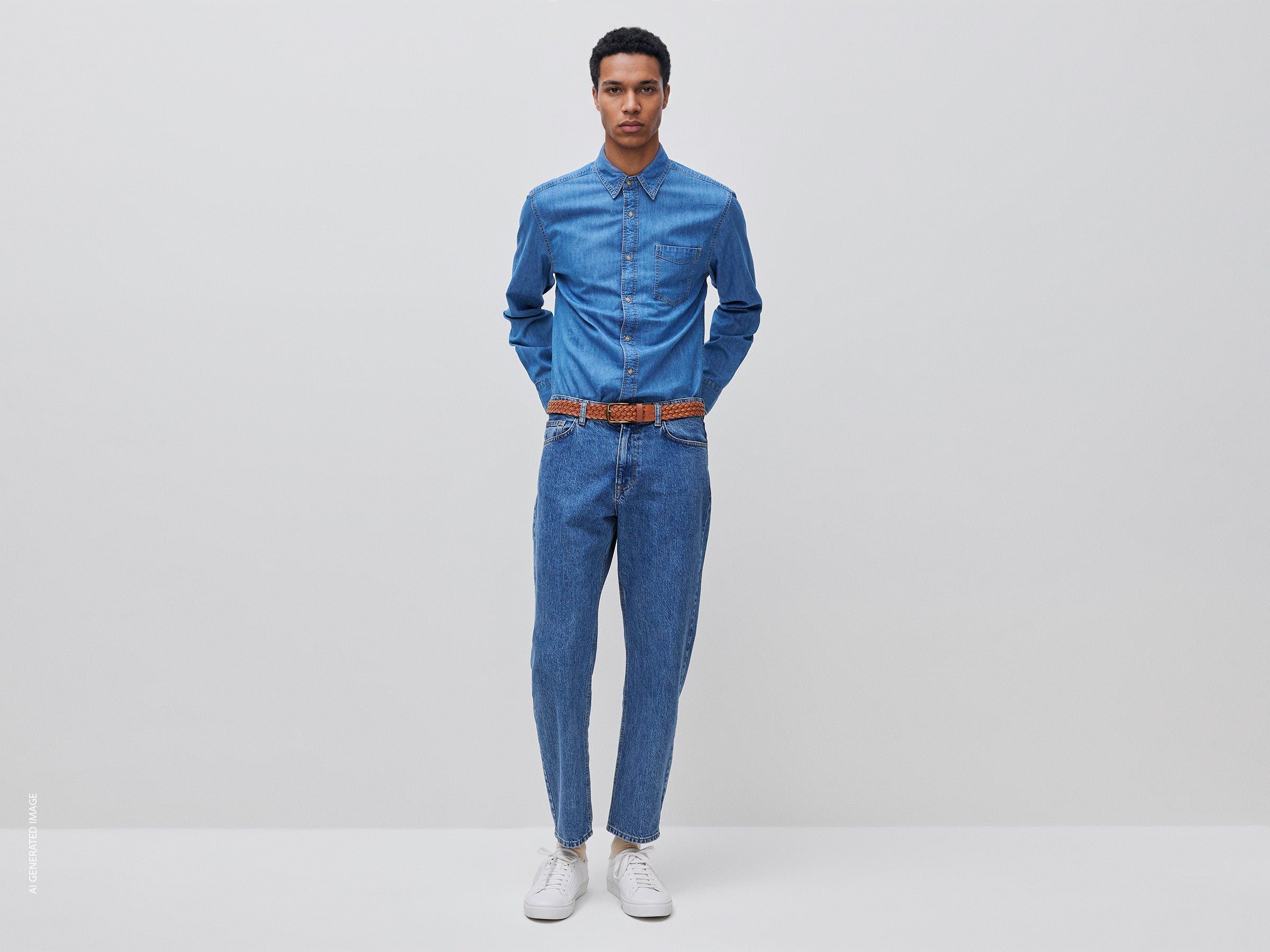 Jeans bleach relaxed fit - ucb_image_FY