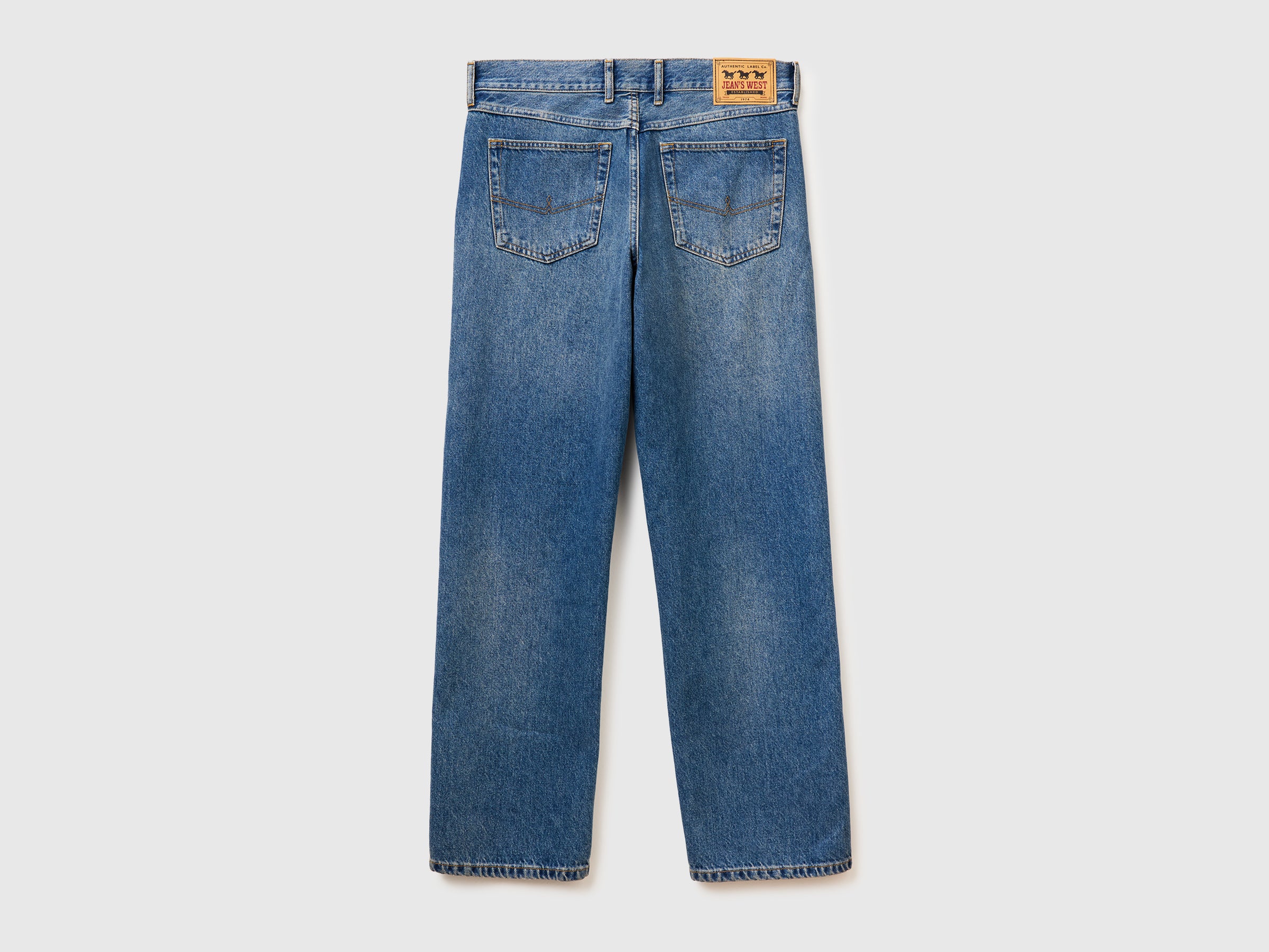 Jeans regular fit lavagem vintage - ucb_image_BS