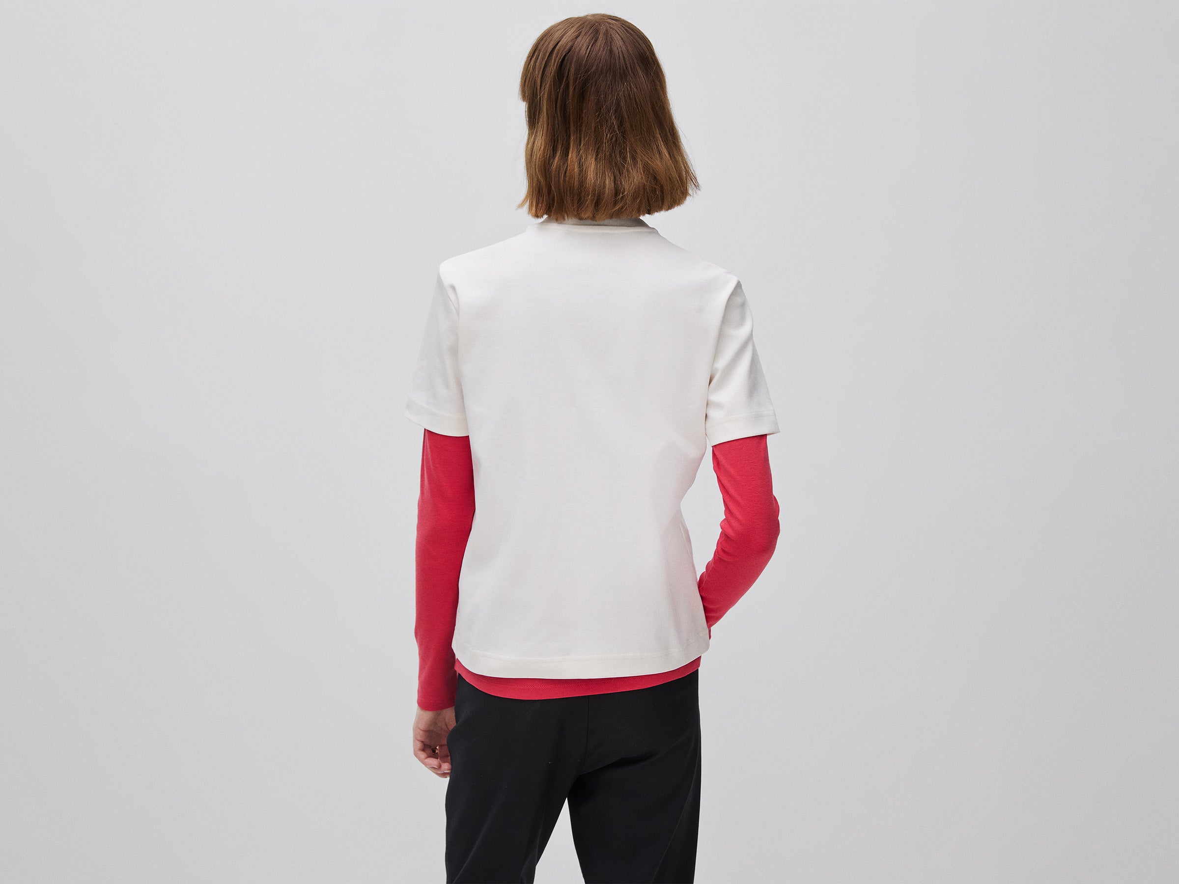 T-shirt de gola redonda regular fit - ucb_image_B