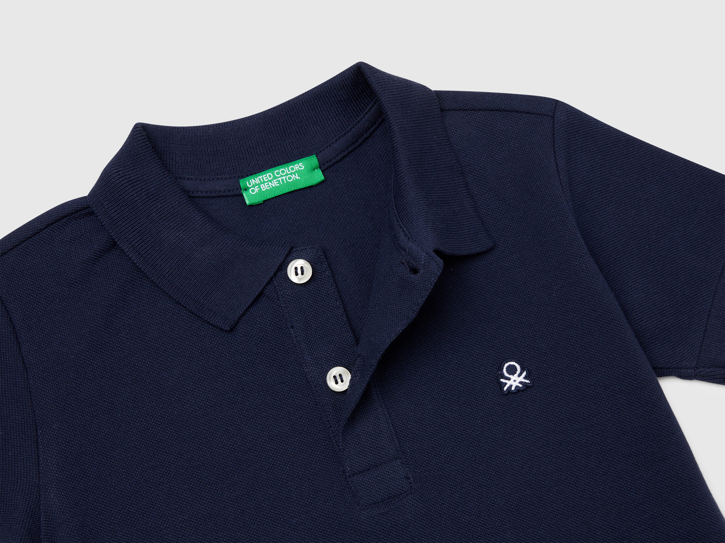 Polo de manga curta em algodão puro - ucb_image_DS1