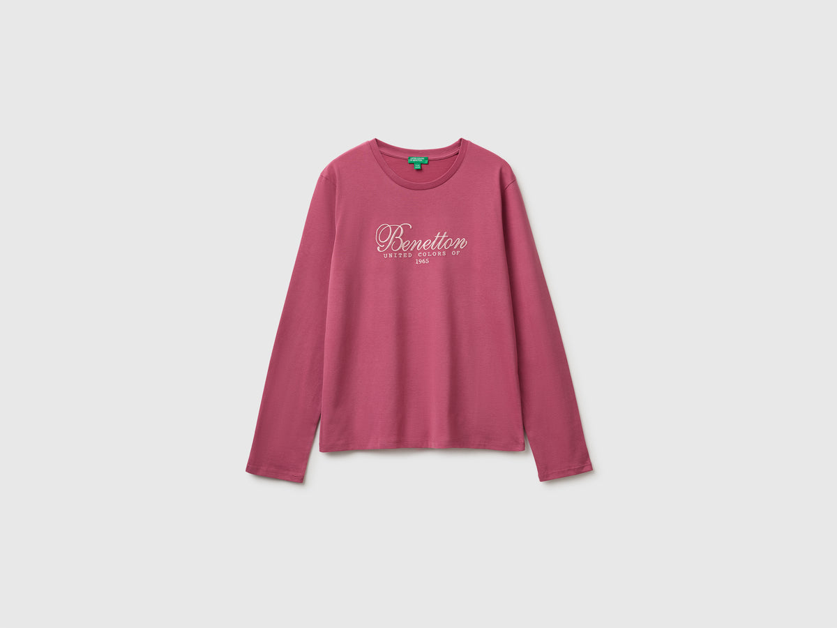 T-shirt de manga comprida com bordado - ucb_image_FS