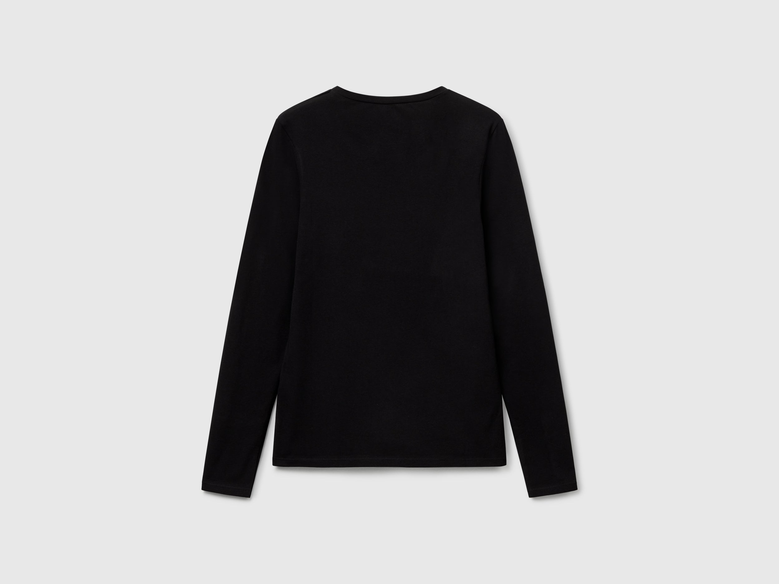 T-shirt de manga comprida em algodão super stretch - ucb_image_BS