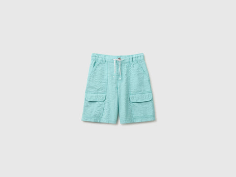 Regular fit Bermuda shorts with pockets - ucb_image_FS