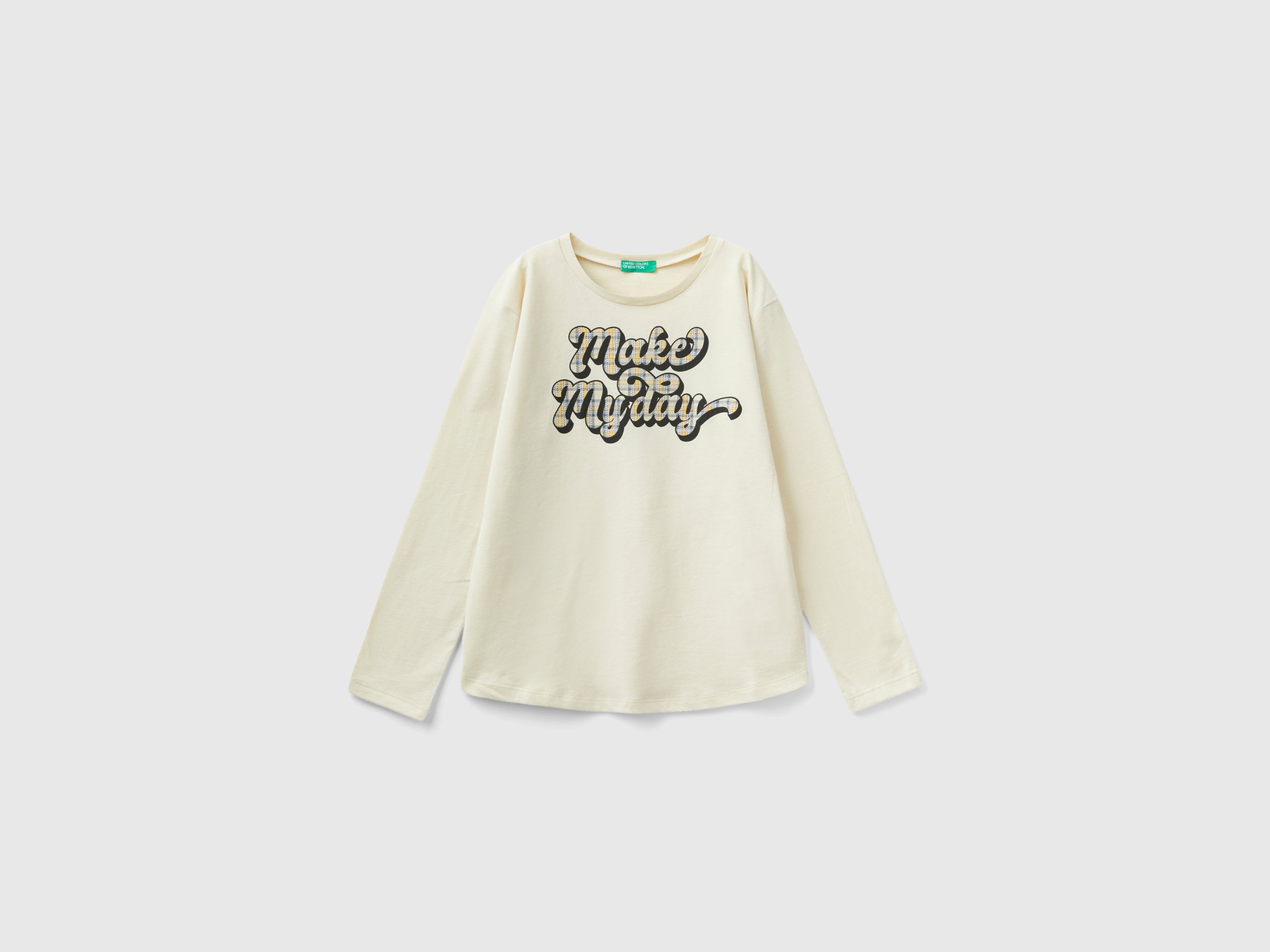 T-shirt em algodão quente com estampa glitter - ucb_image_FS