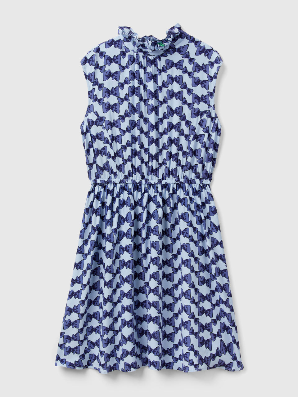 Vestido curto com estampa de laços - ucb_image_FS