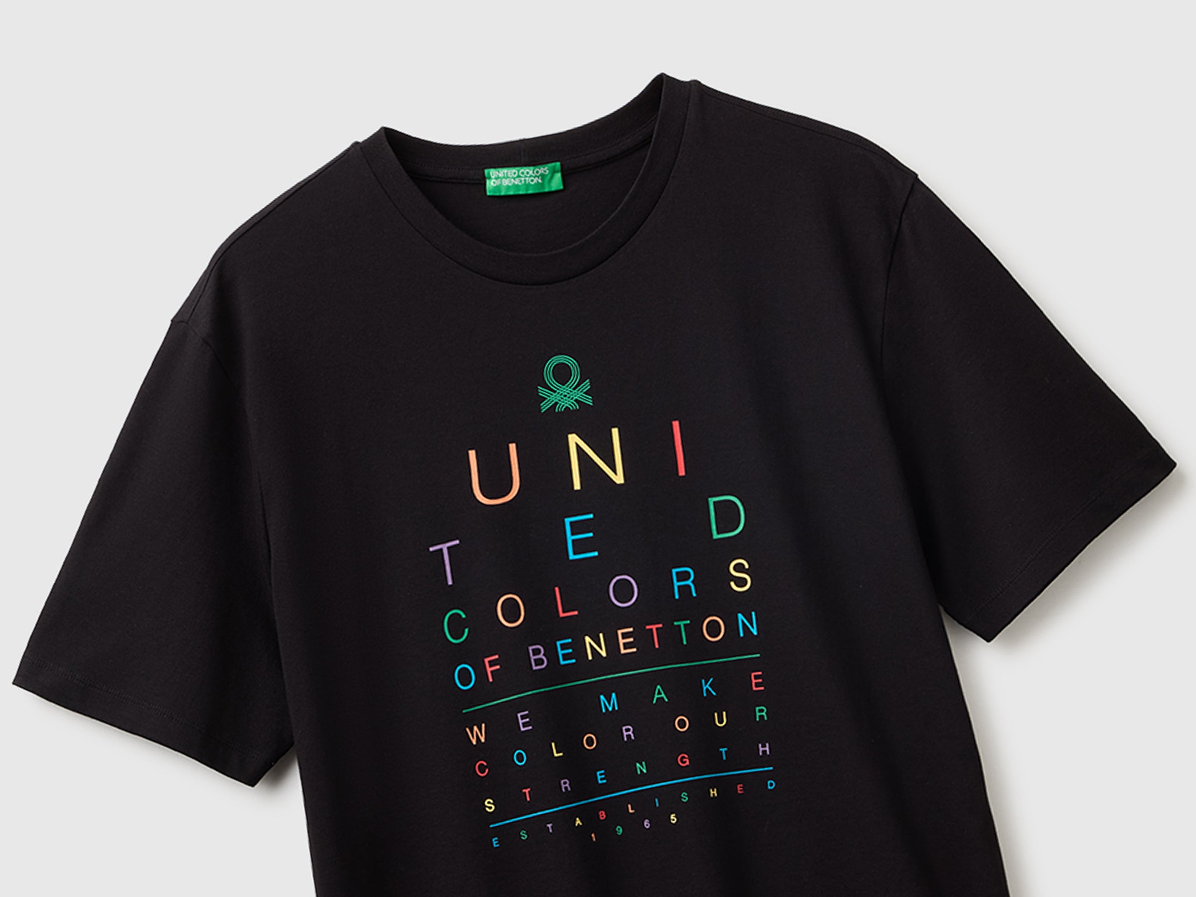 T-shirt regular fit com logótipo - ucb_image_FY