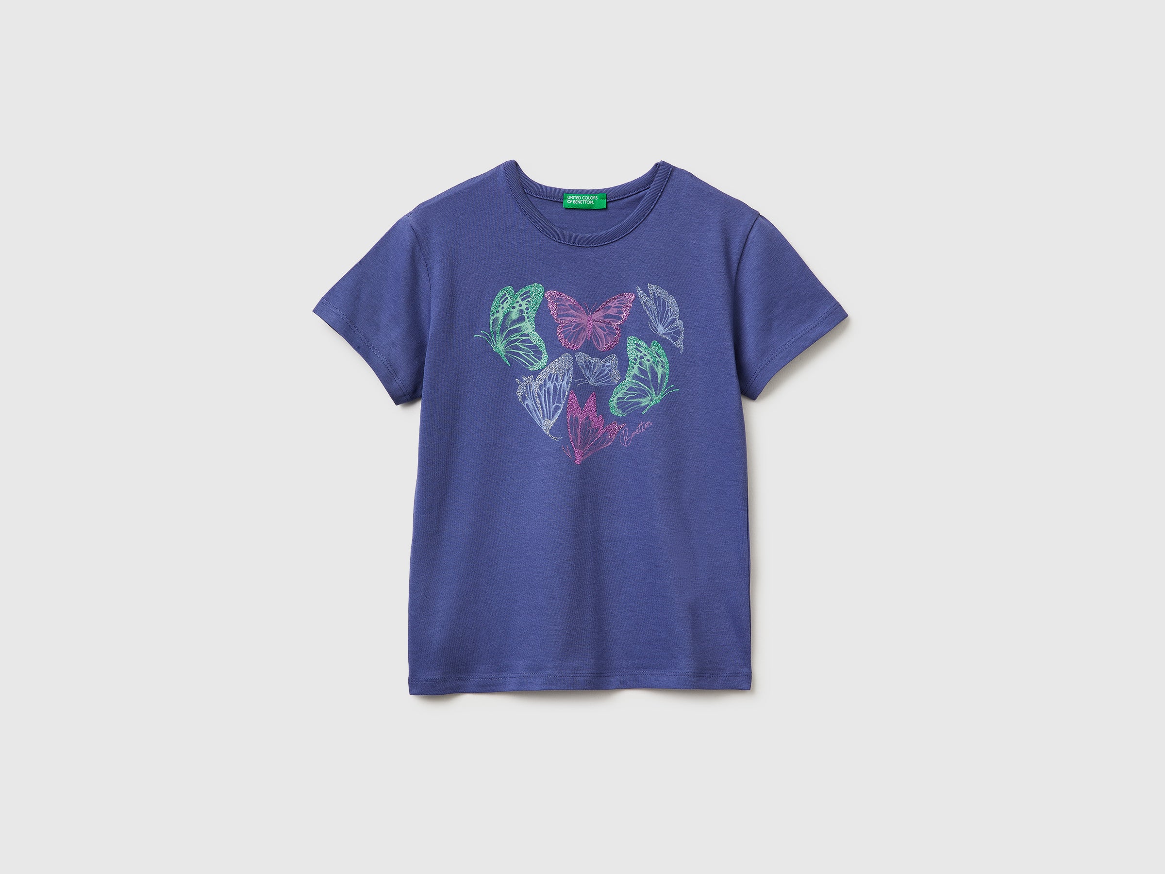 T-shirt with print and glitter - ucb_image_FS